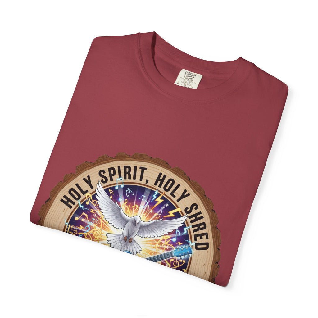 Holy Spirit Holy Shred T-Shirt | Christian Guitar Worship Tee