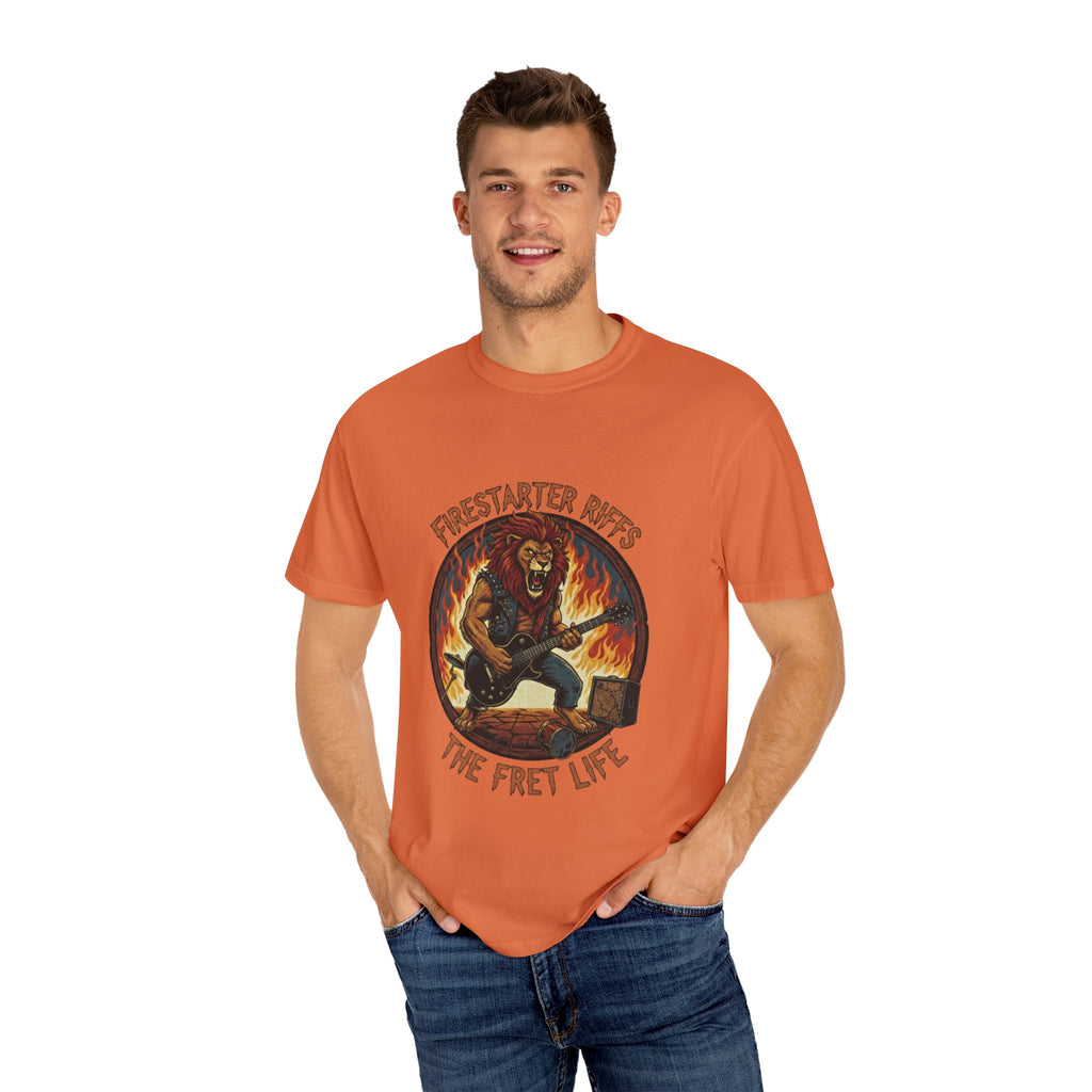 Firestarter Riffs: The Lion Rocker T-Shirt