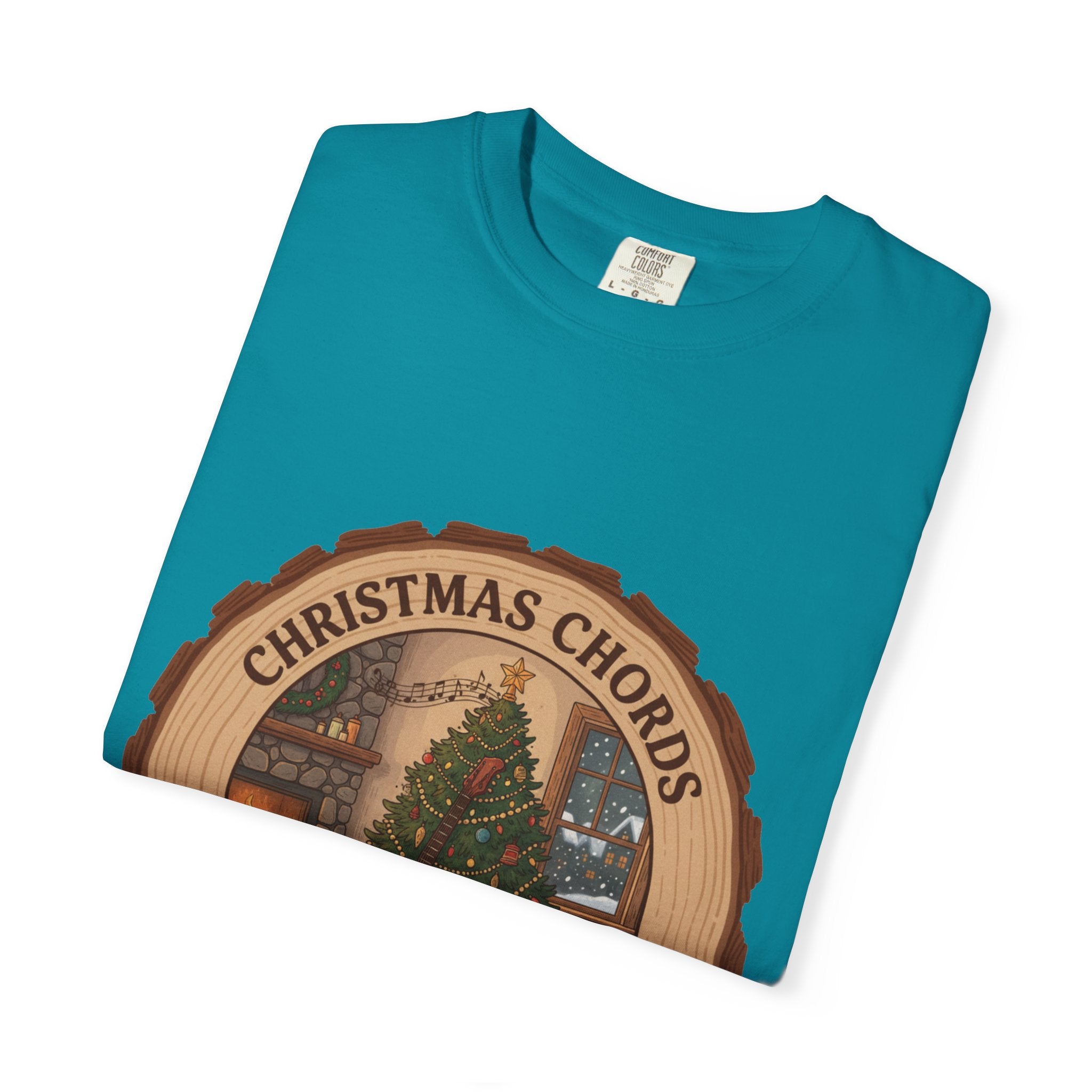 Christmas Chords T-Shirt | Holiday Music Guitar Tee