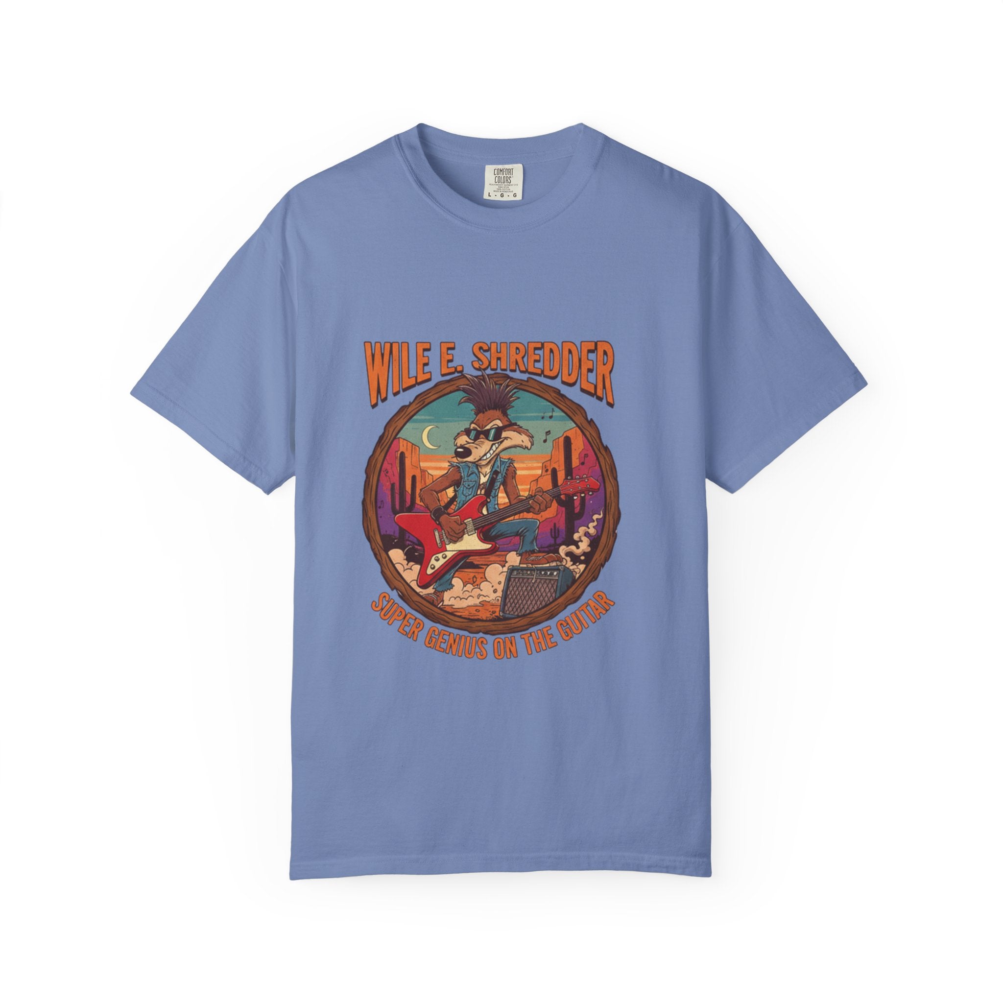 Wile E Shredder Desert Guitar - Graphic T-Shirt