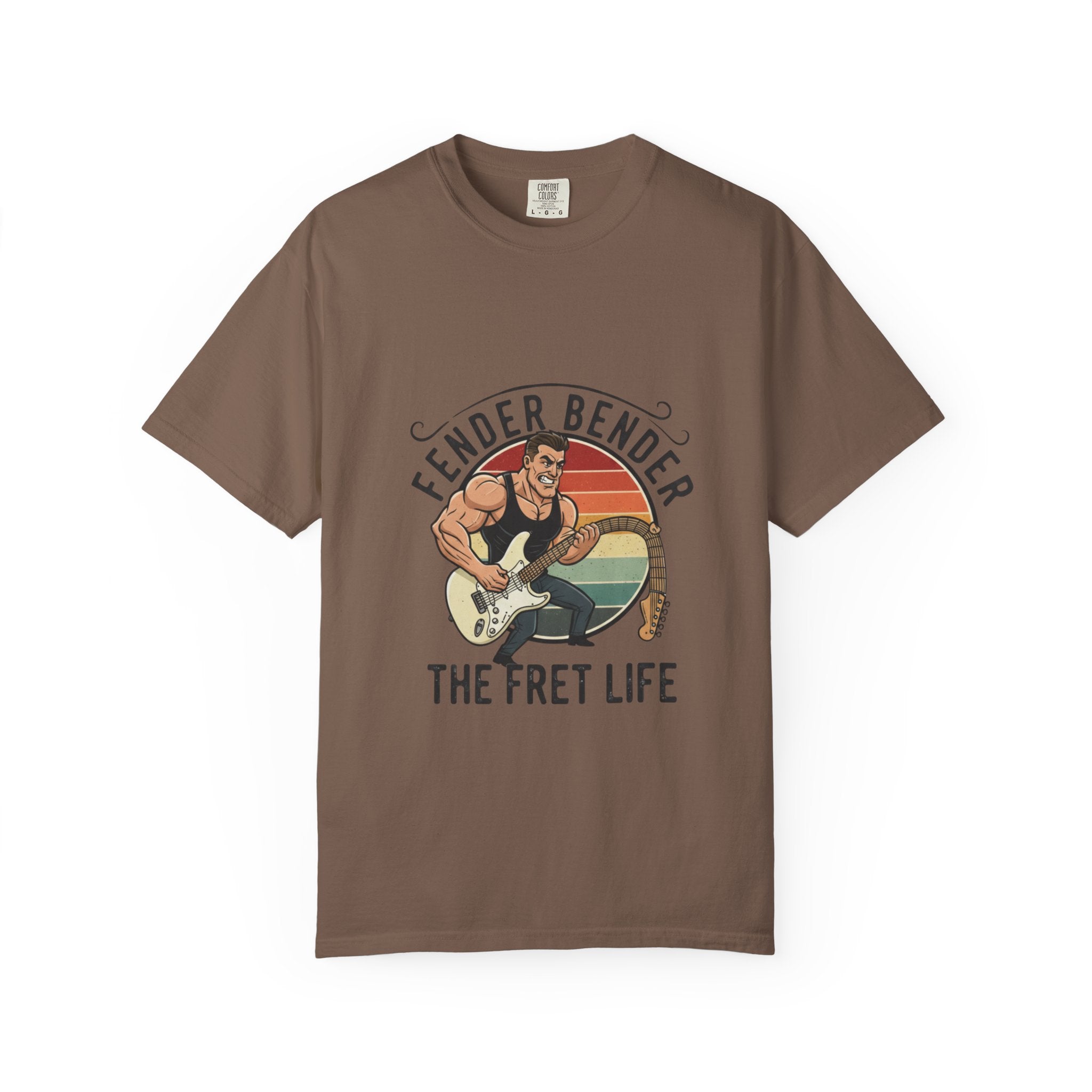 Fender Bender: The Fret Life T-Shirt (Vintage Rocker Edition)