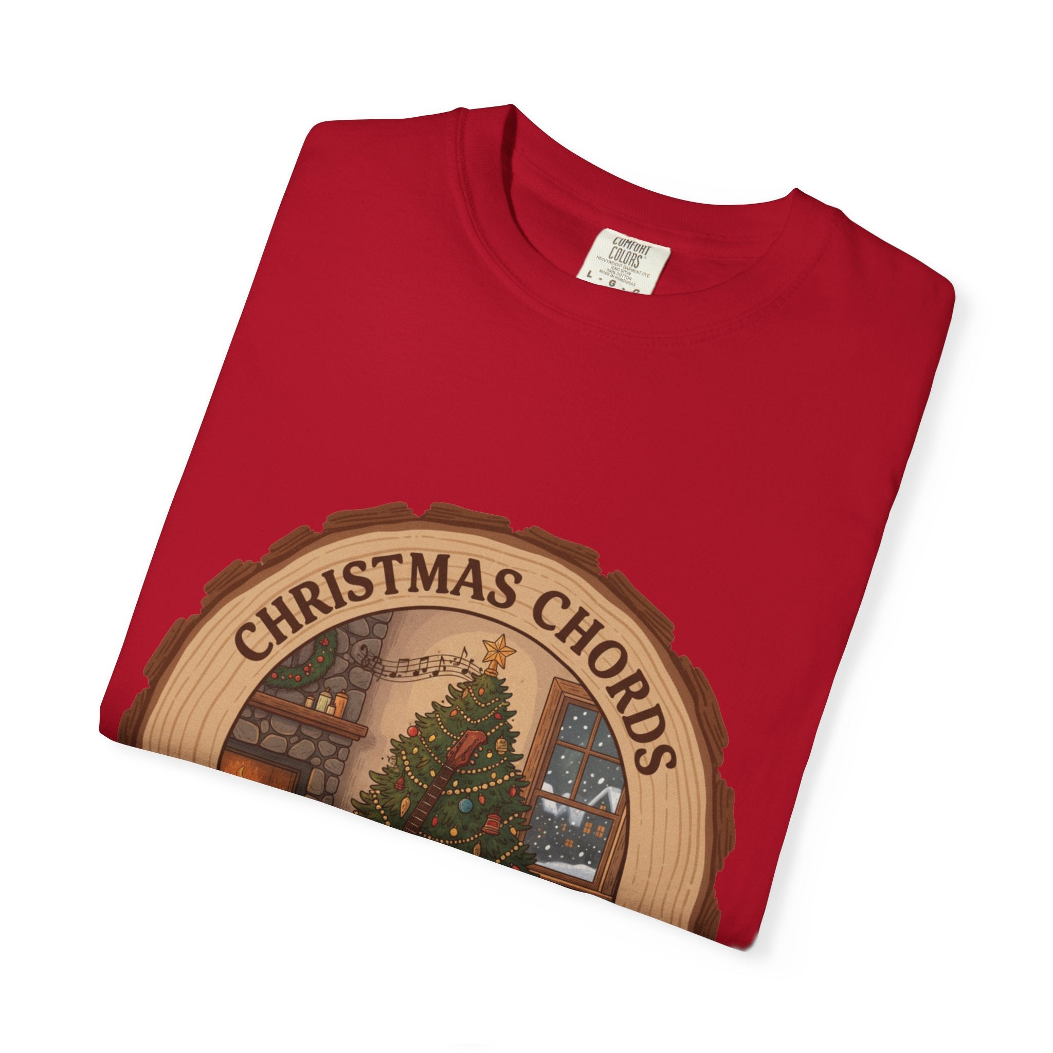 Christmas Chords T-Shirt | Holiday Music Guitar Tee