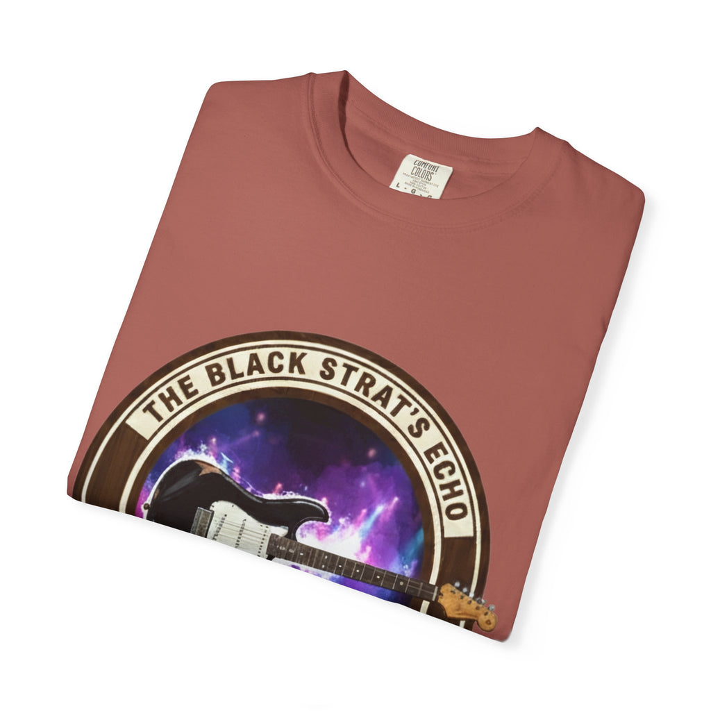 The Black Strat T-Shirt | David Gilmour Pink Floyd Guitar Legend Tee