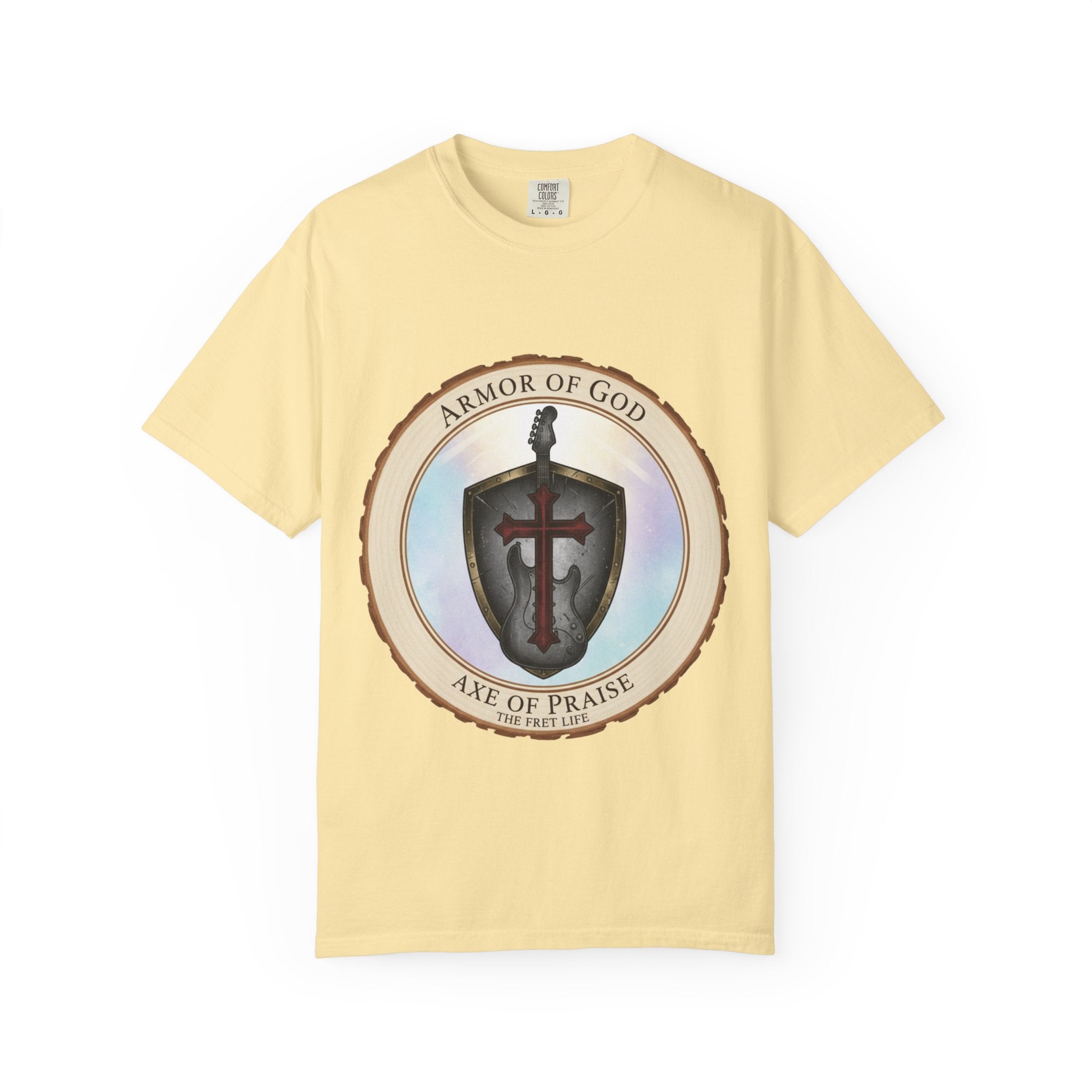 Armor of God T-Shirt | Ephesians 6 Christian Guitarist Tee