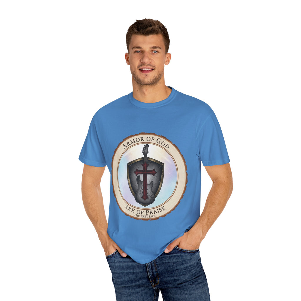 Armor of God T-Shirt | Ephesians 6 Christian Guitarist Tee
