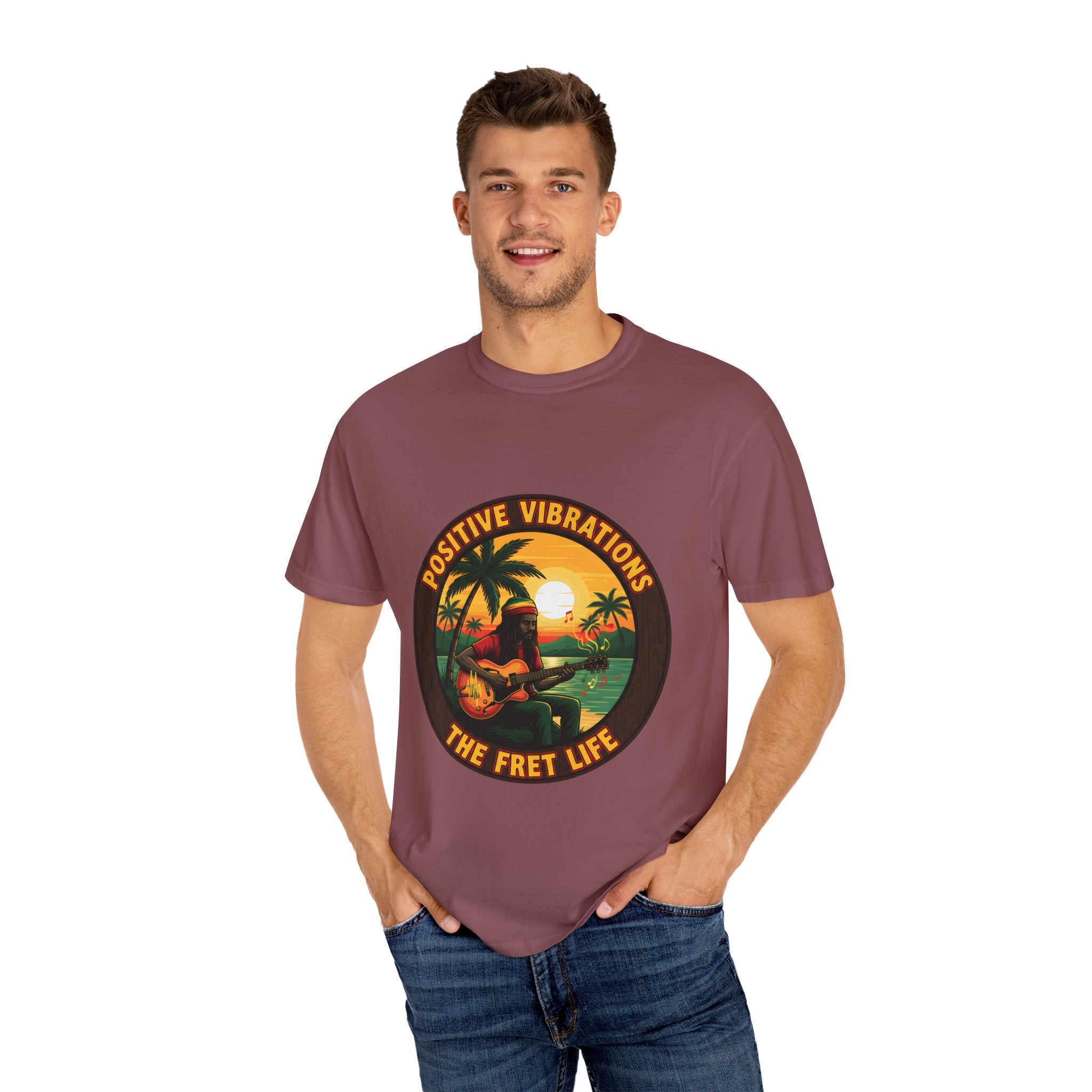 Positive Vibrations - The Fret Life Reggae Tee