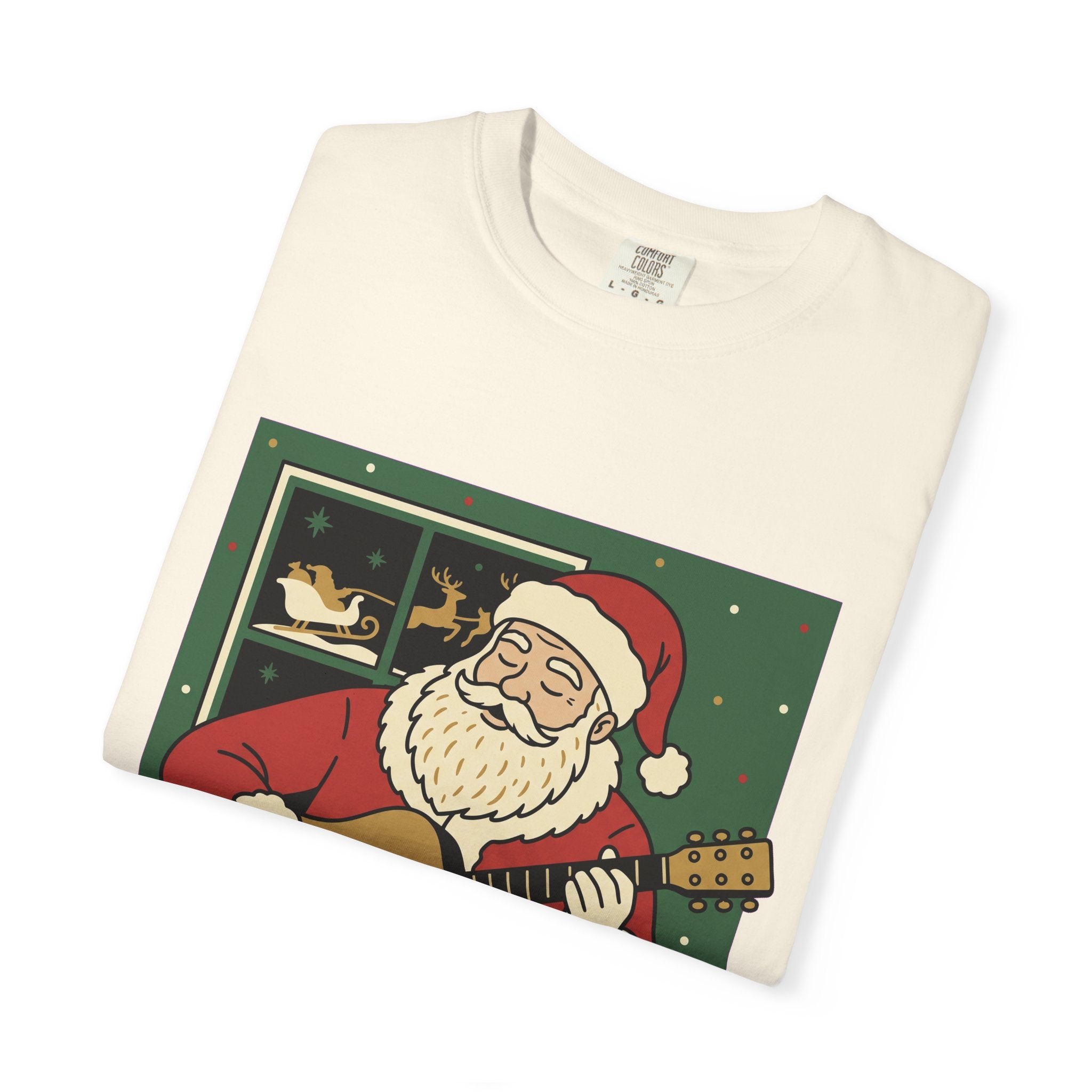 Santa Guitar T-Shirt