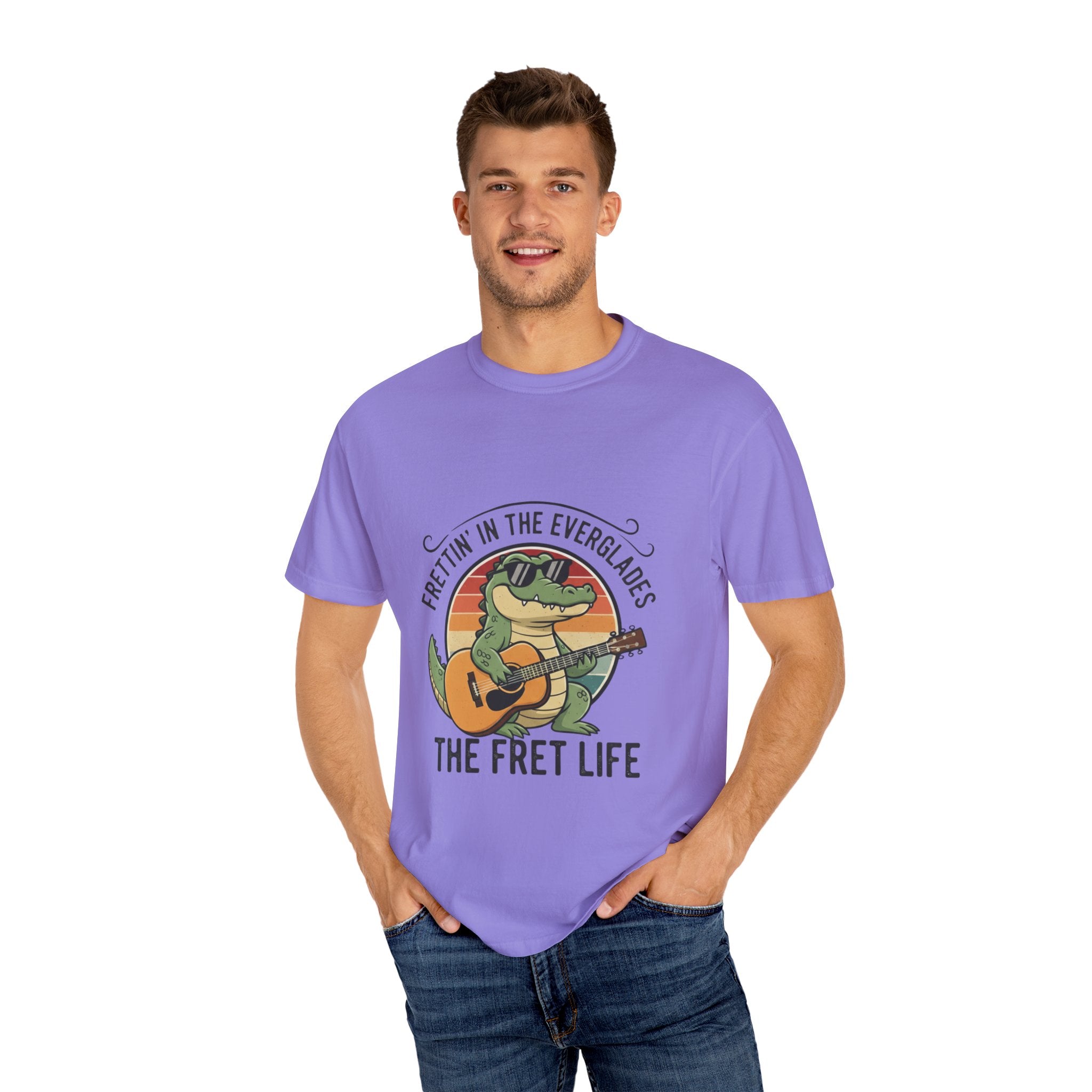 Frettin' in the Everglades: The Gator Guitarist Tee