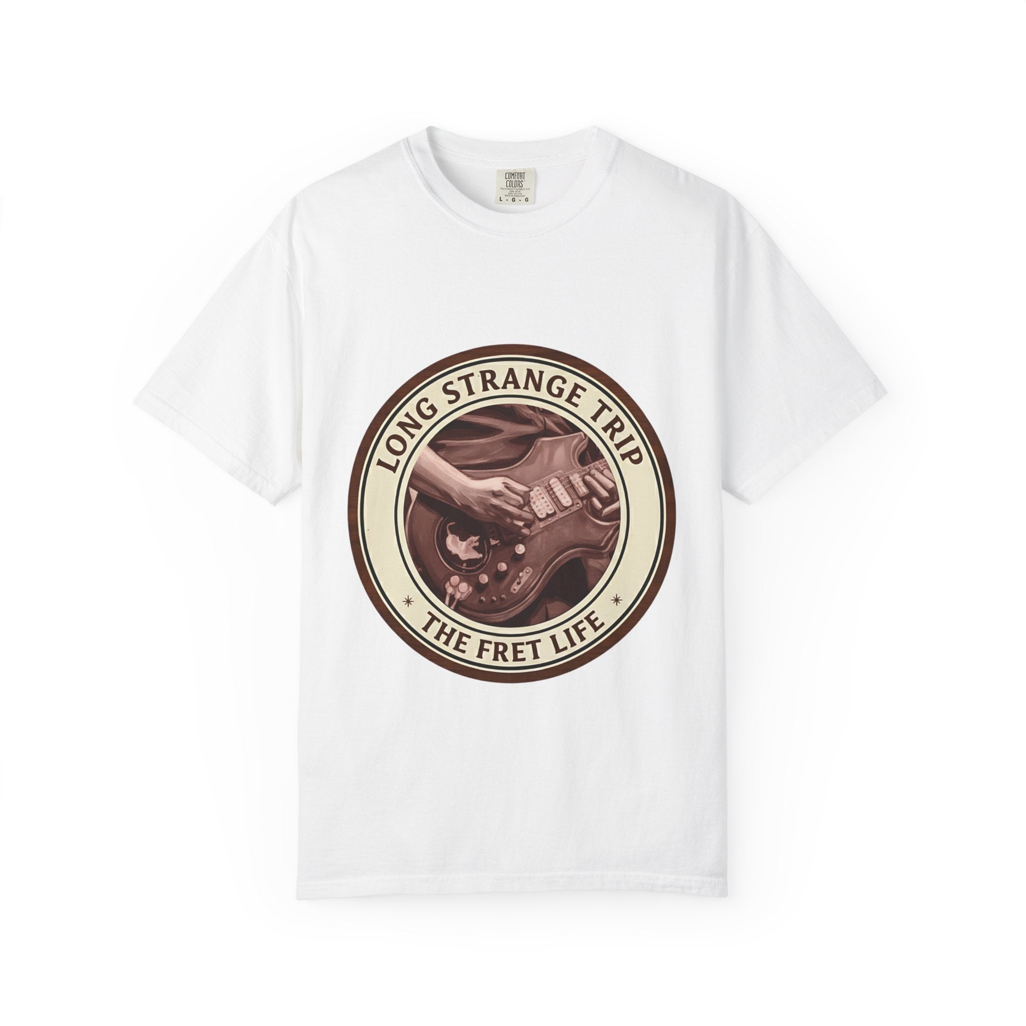 Long Strange Trip T-Shirt | Jerry Garcia Grateful Dead Guitar Tee