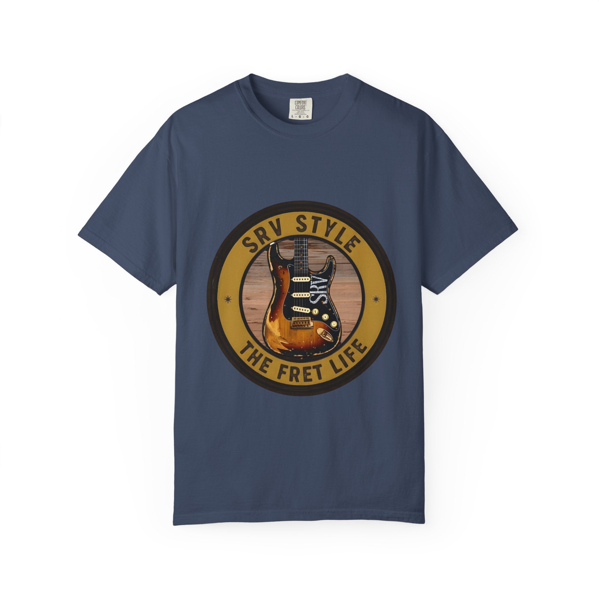 SRV Style Tee | Blues Guitar Fan T-Shirt