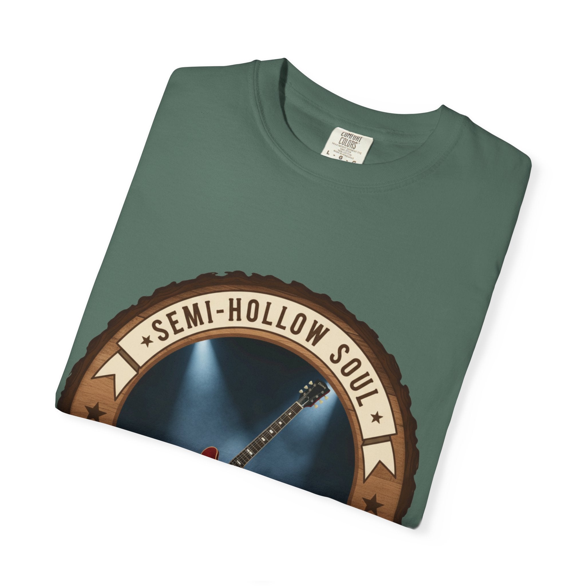 Semi-Hollow Soul Tee | Gibson ES-335 Blues Jazz Guitar Shirt