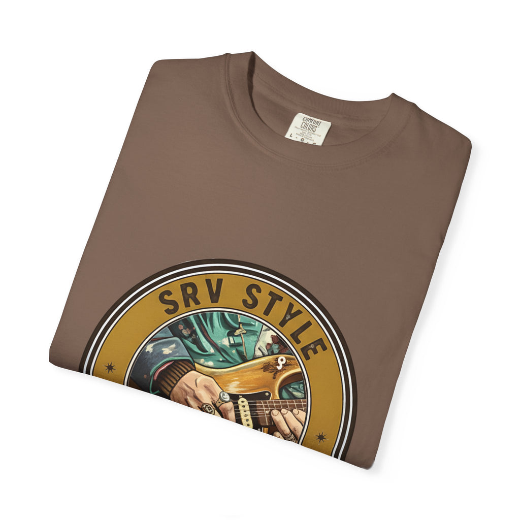 SRV Style T-Shirt |Blues Guitar Fan Tee