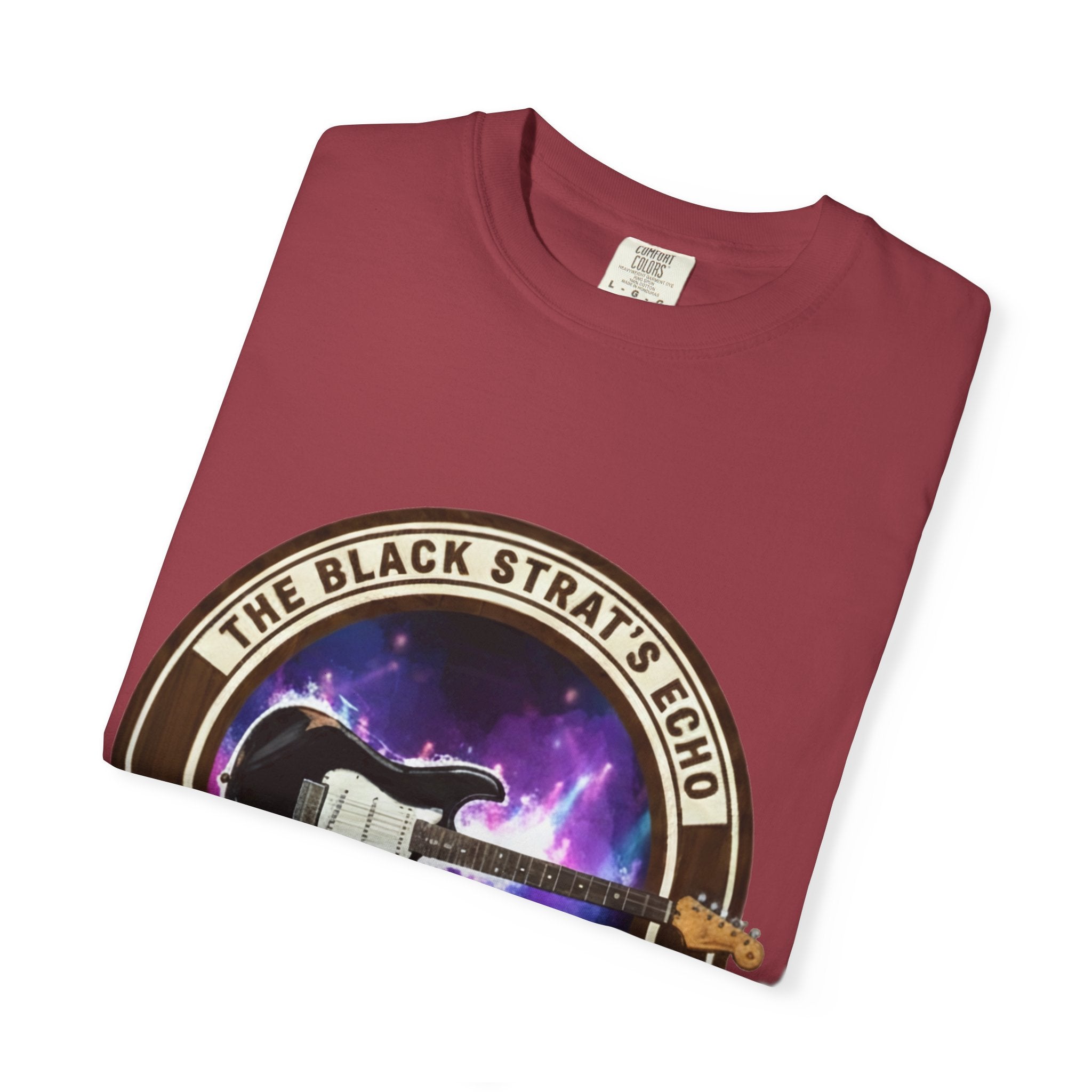 The Black Strat T-Shirt | David Gilmour Pink Floyd Guitar Legend Tee