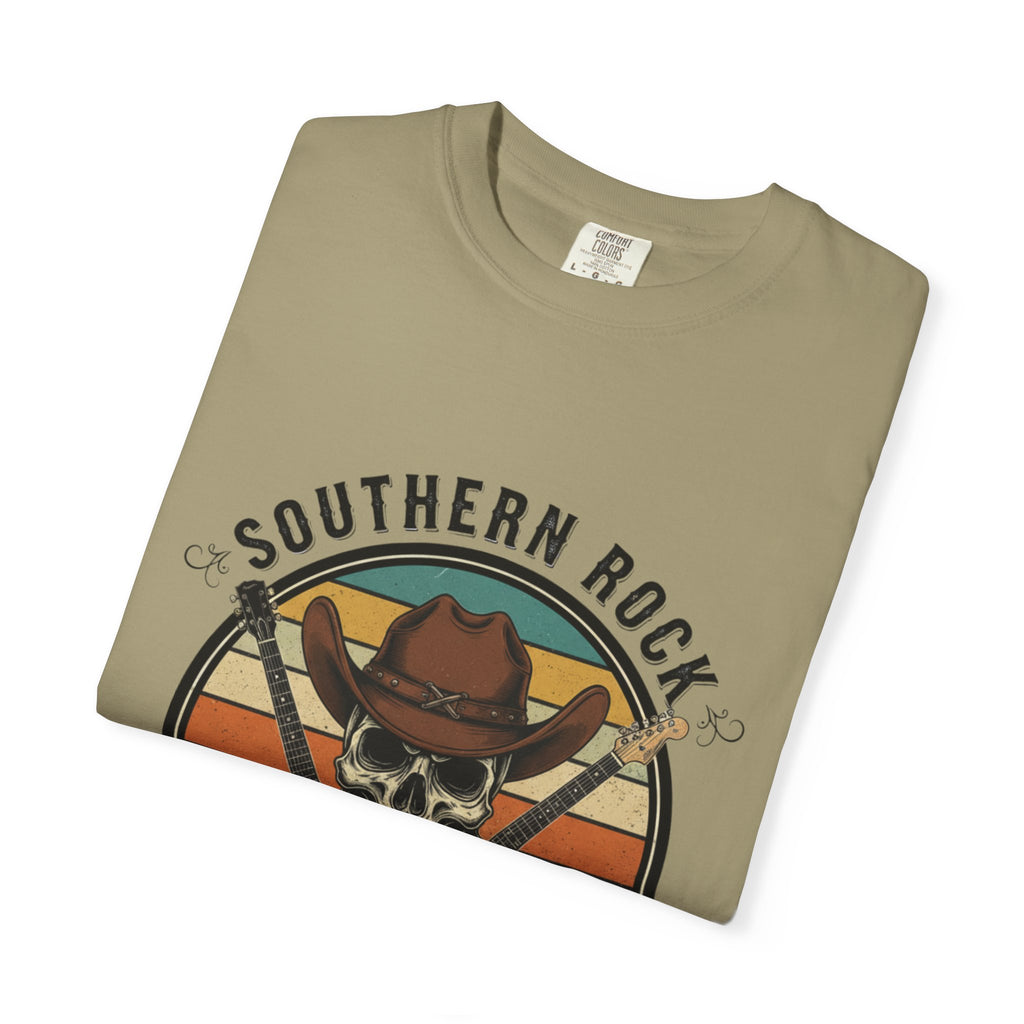 Southern Rock Skull: The Fret Life Outlaw Tee