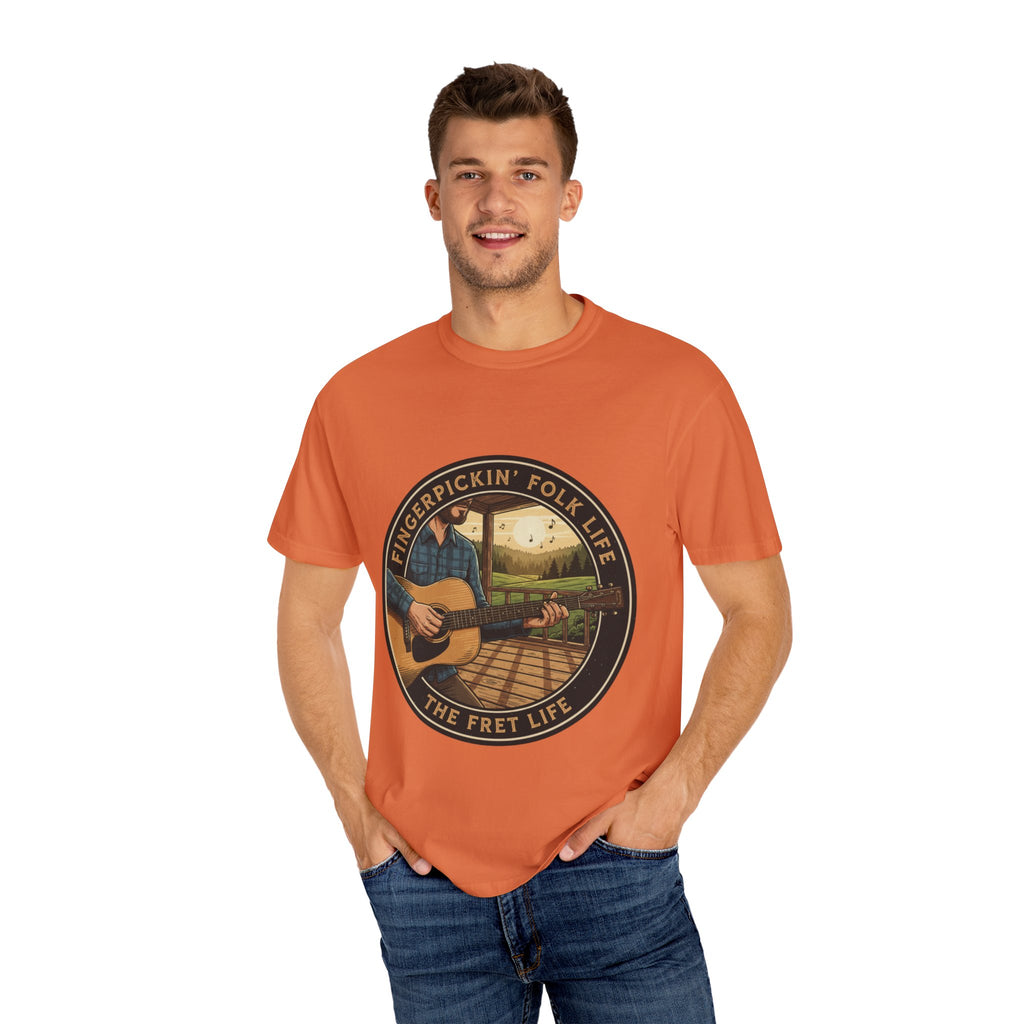 Fingerpickin' Folk Life: Porch & Sunset Acoustic Tee