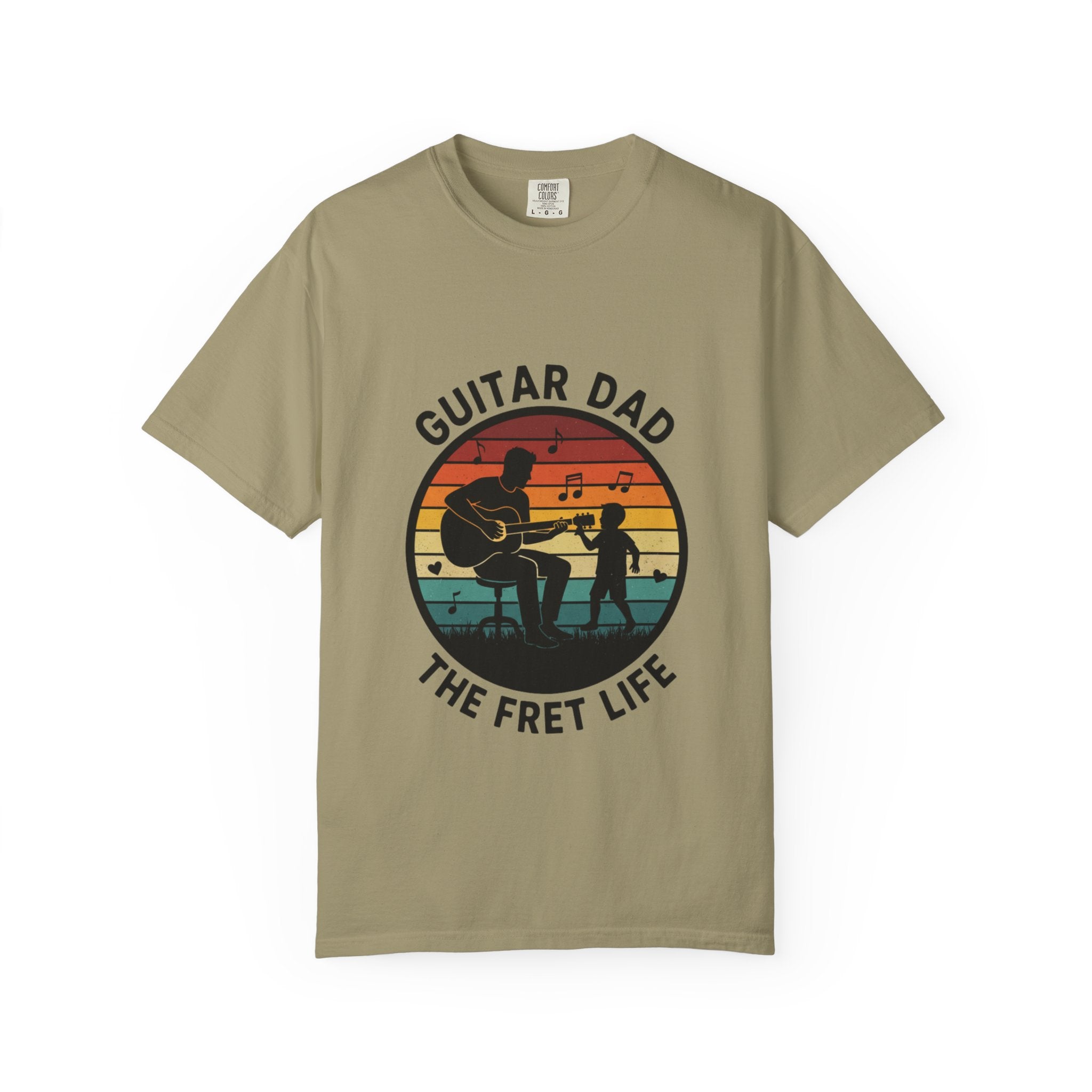 Guitar Dad: The Fret Life Silhouetted Tee