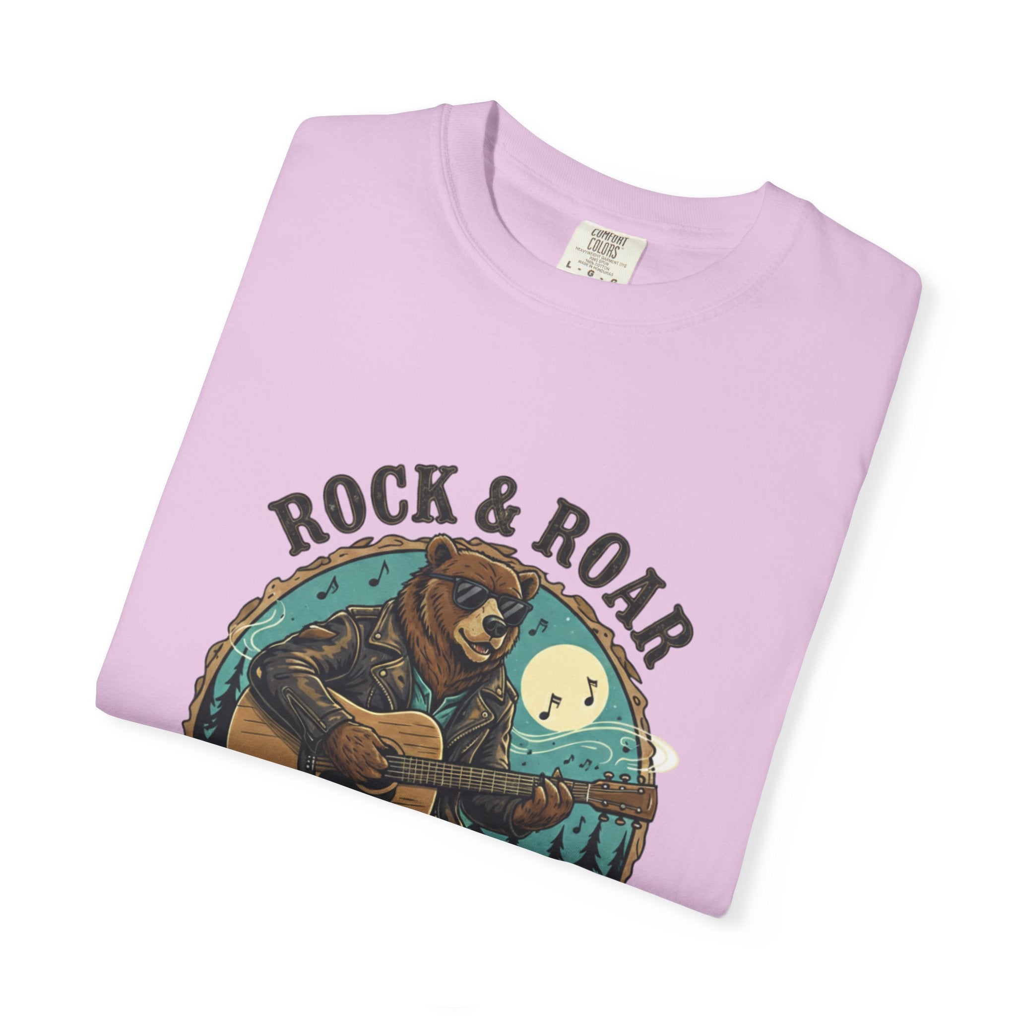 Rock & Roar: Campfire Blues Bear Fret Life Tee