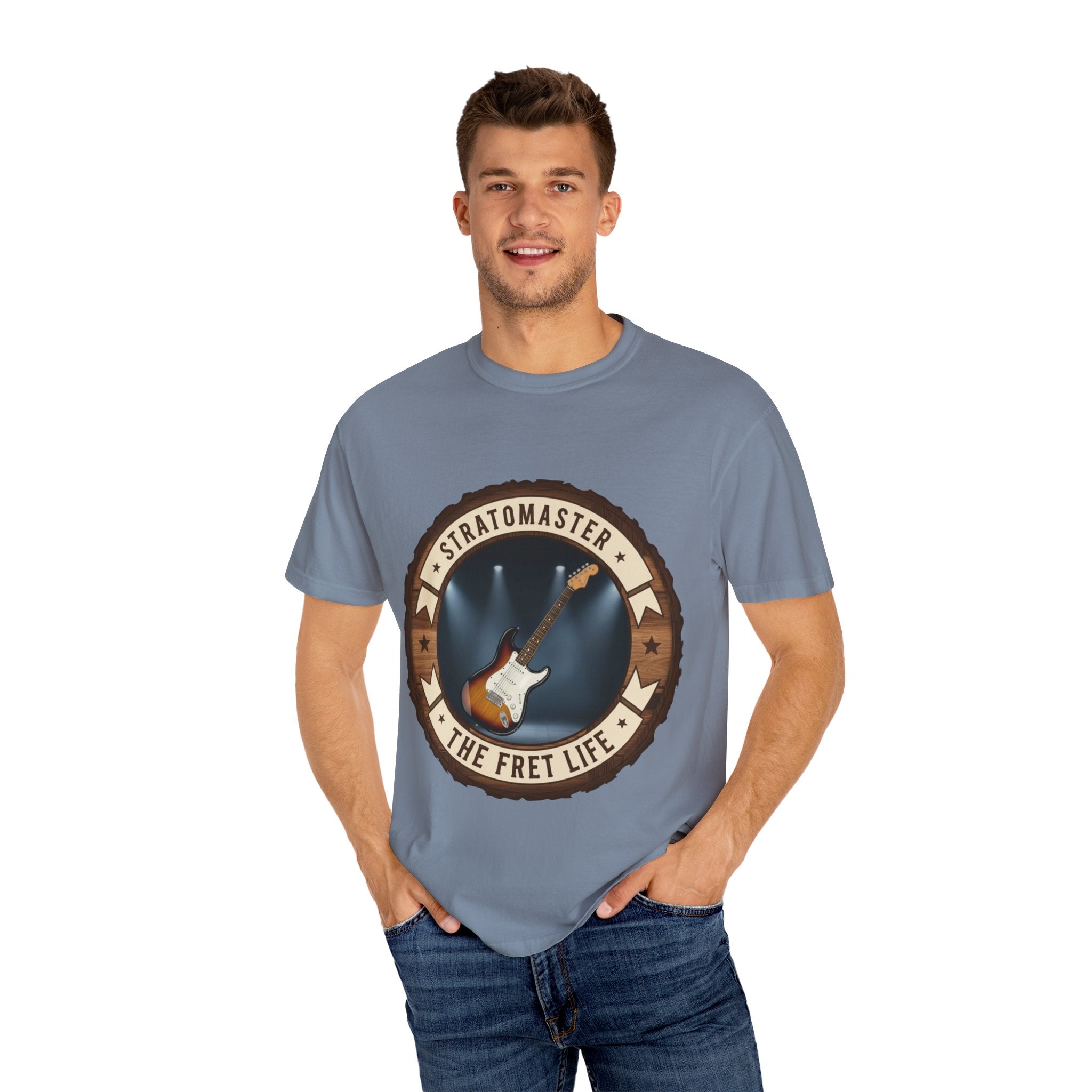 Stratomaster Tee | Fender Stratocaster Electric Guitar Fan Shirt