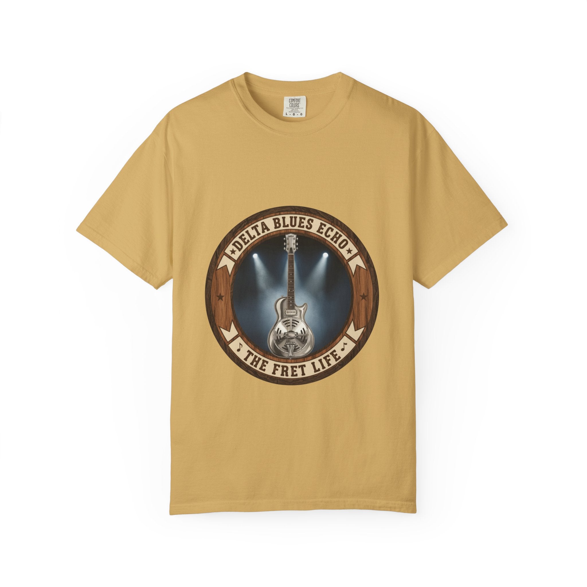 Delta Blues Echo Tee | Resonator Guitar Slide Player Shirt