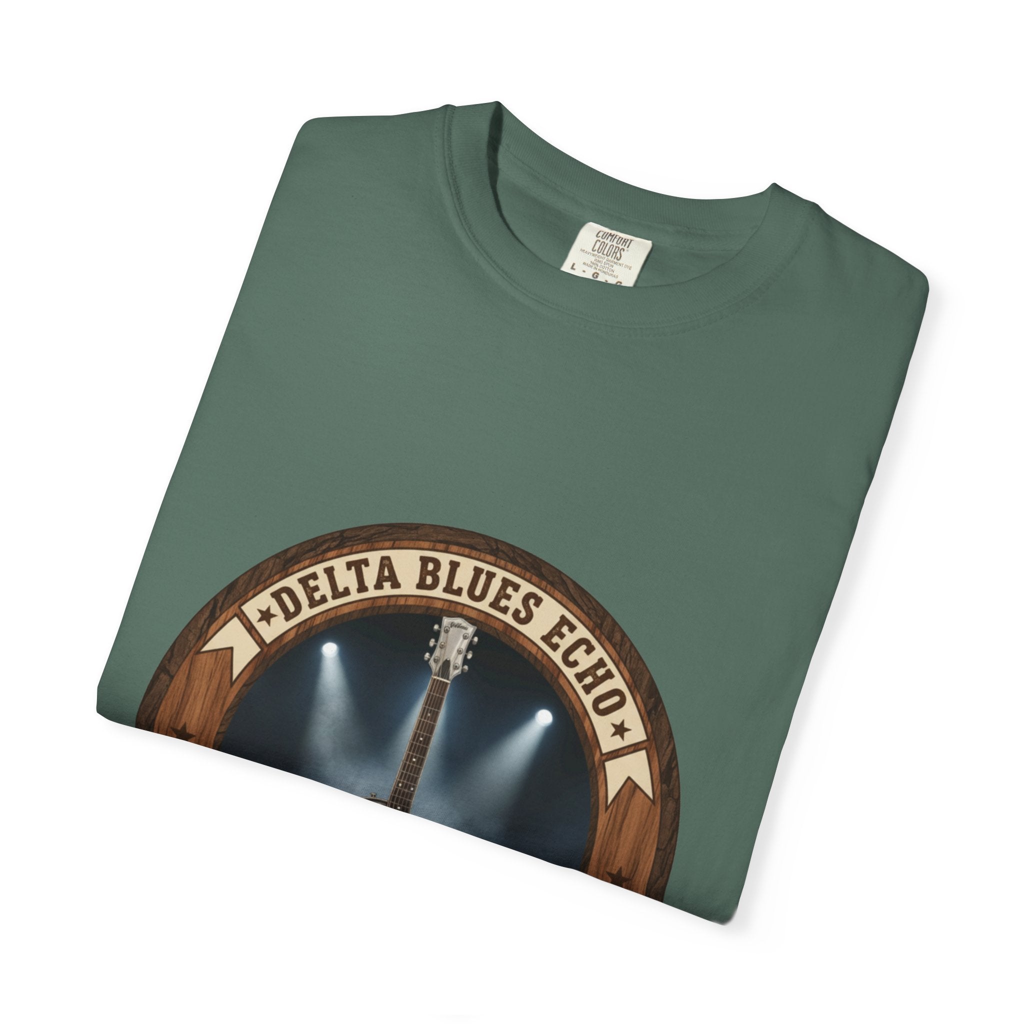 Delta Blues Echo Tee | Resonator Guitar Slide Player Shirt