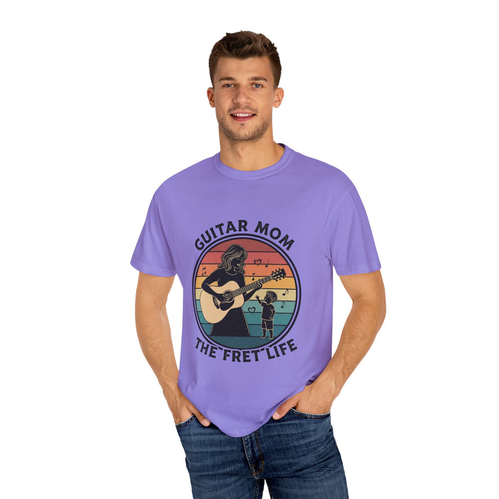Guitar Mom: The Fret Life Acoustic Silhouette Tee
