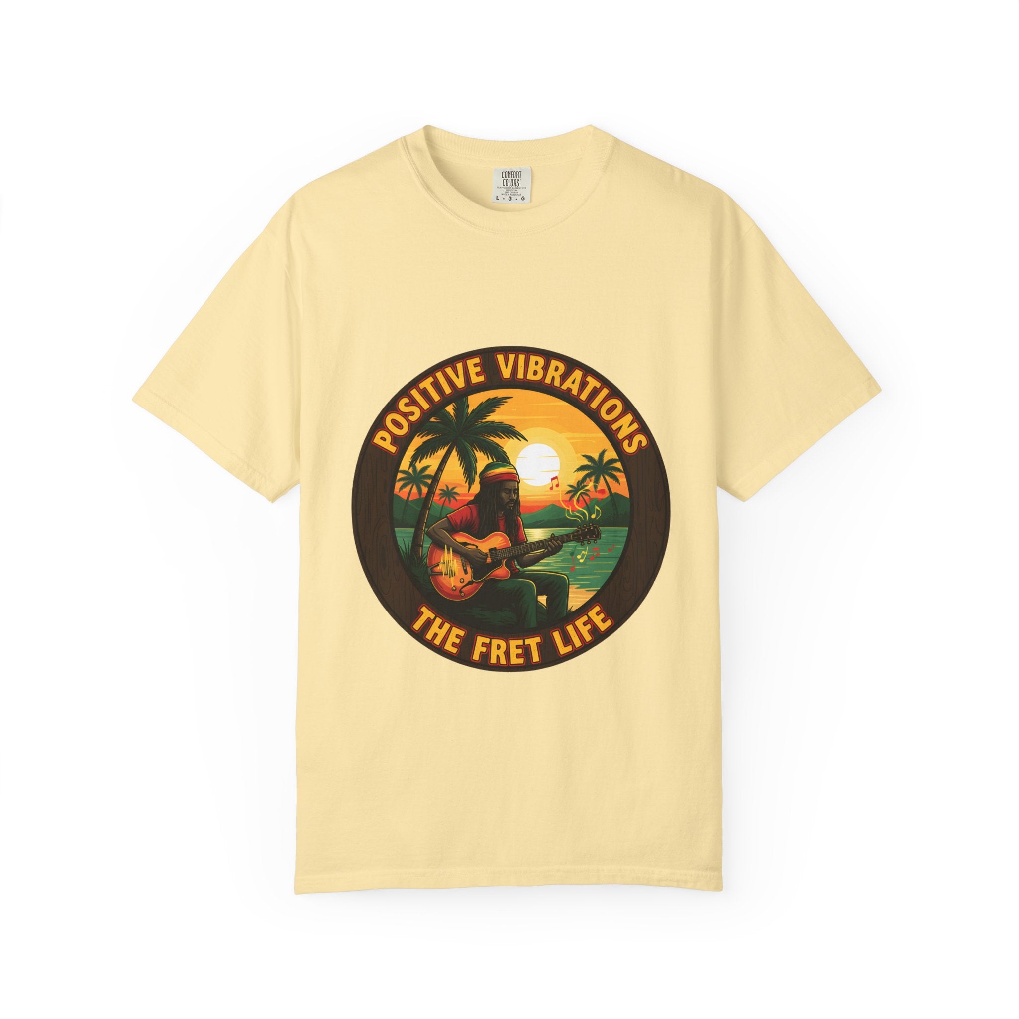 Positive Vibrations - The Fret Life Reggae Tee