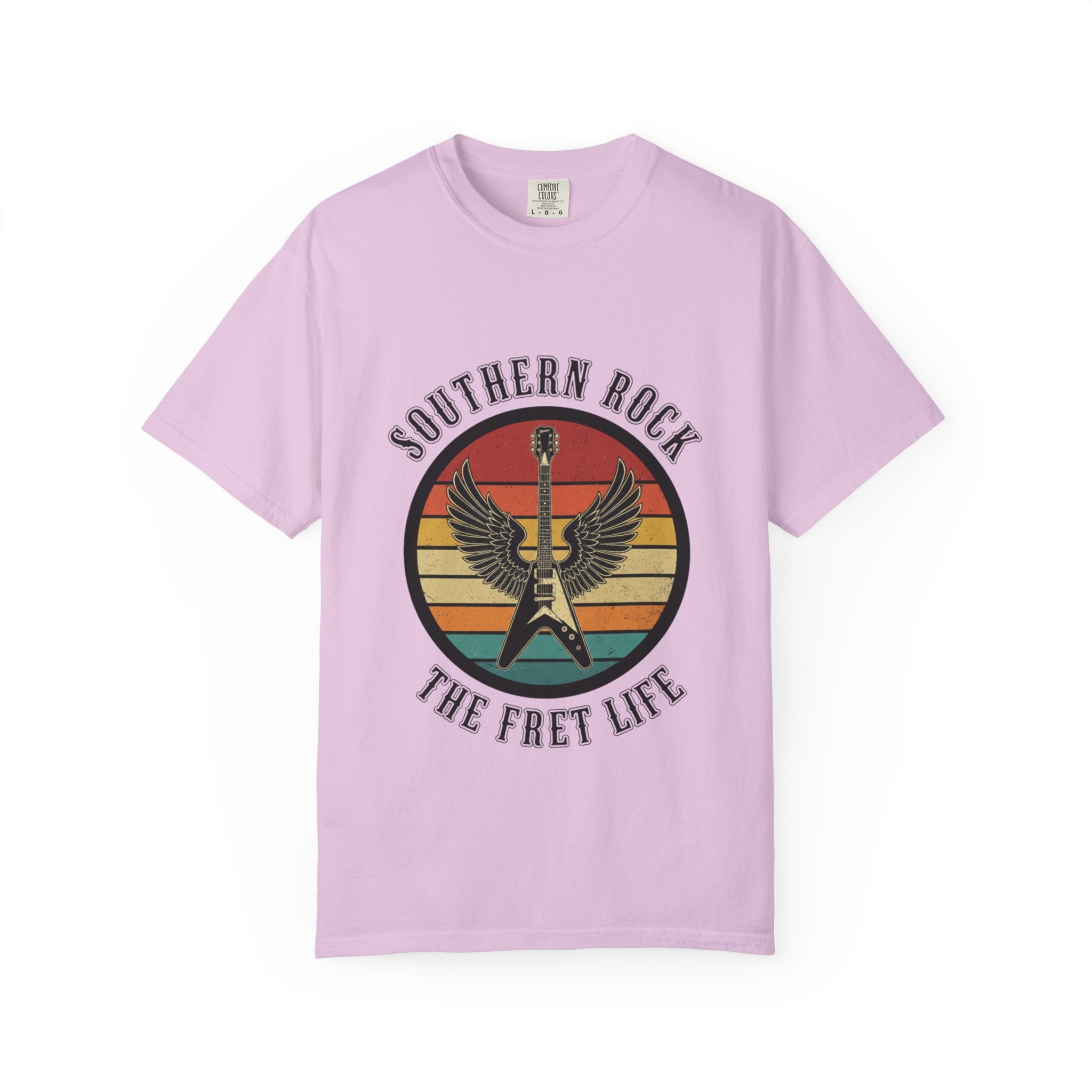 Southern Rock Winged V: Freebird Fret Life Tee