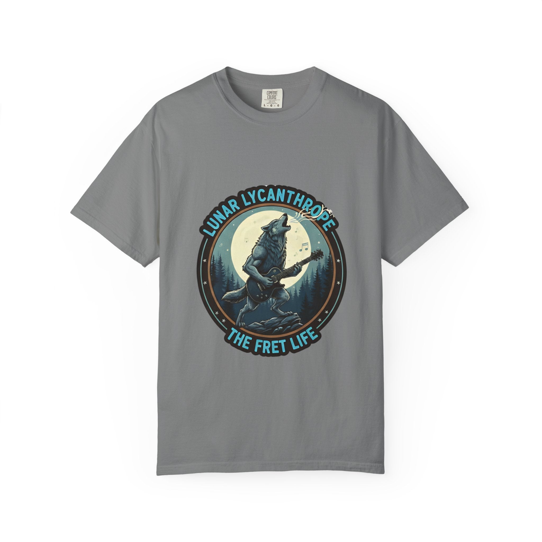Lunar Lycanthrope: Full Moon Fret Life Tee
