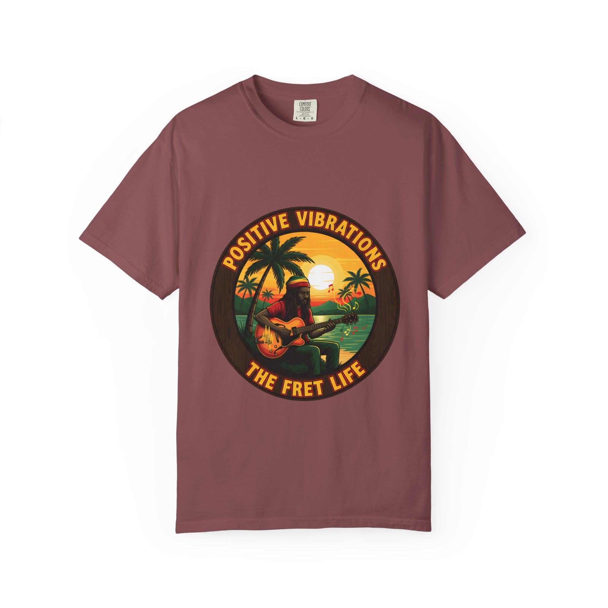 Positive Vibrations - The Fret Life Reggae Tee
