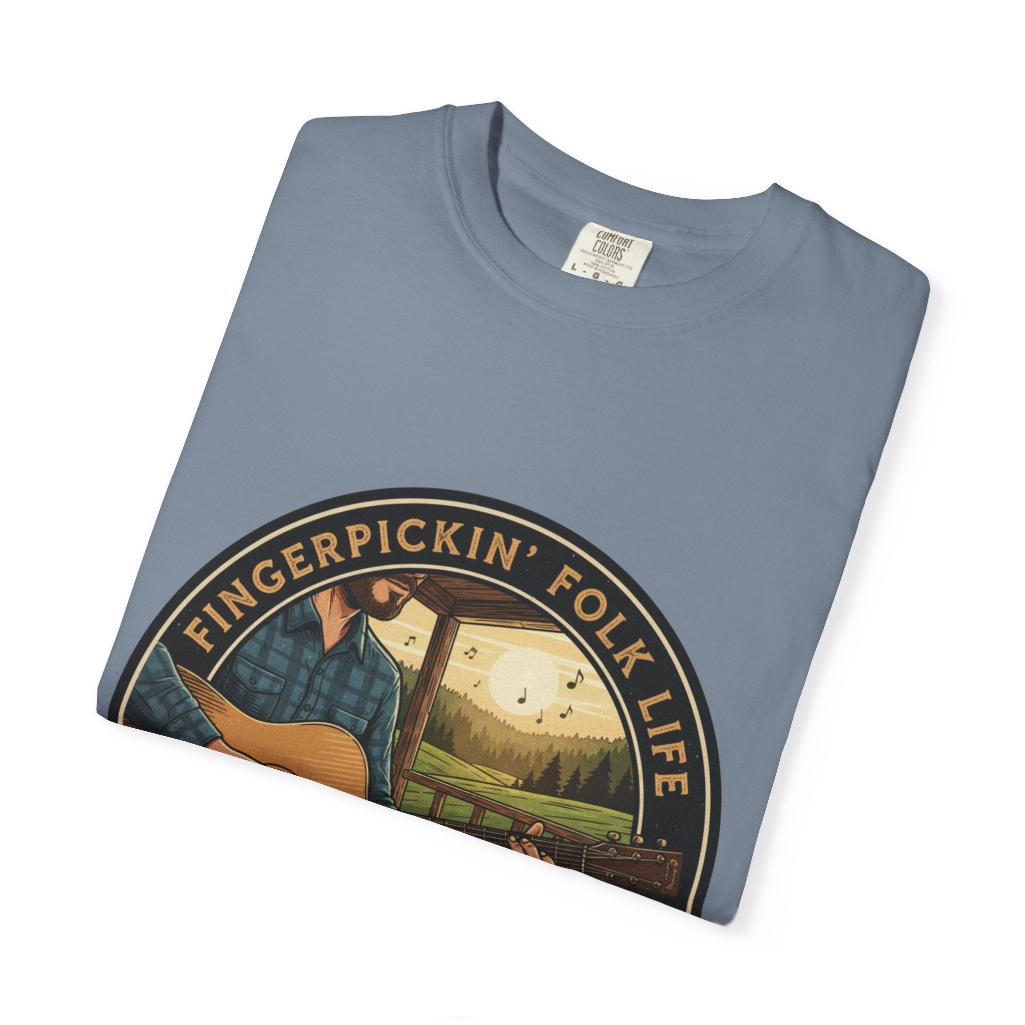 Fingerpickin' Folk Life: Porch & Sunset Acoustic Tee