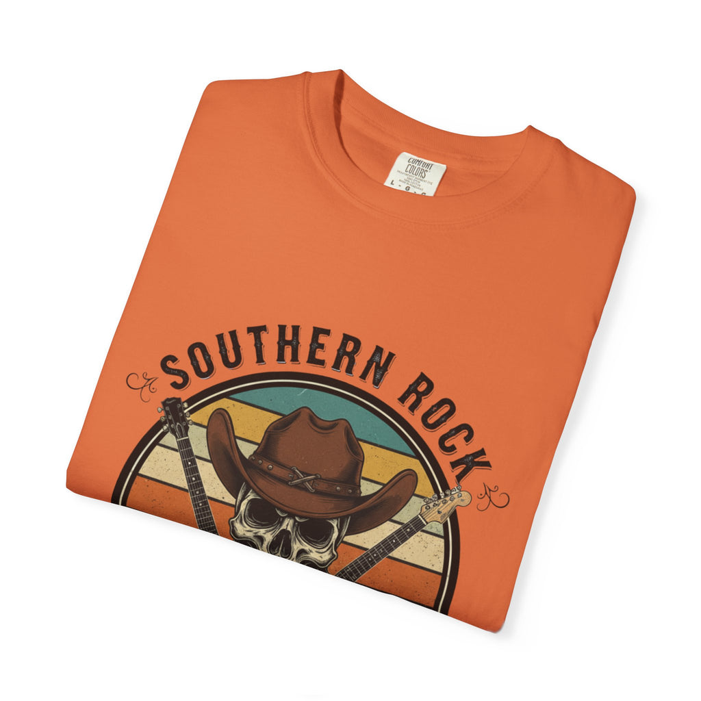Southern Rock Skull: The Fret Life Outlaw Tee