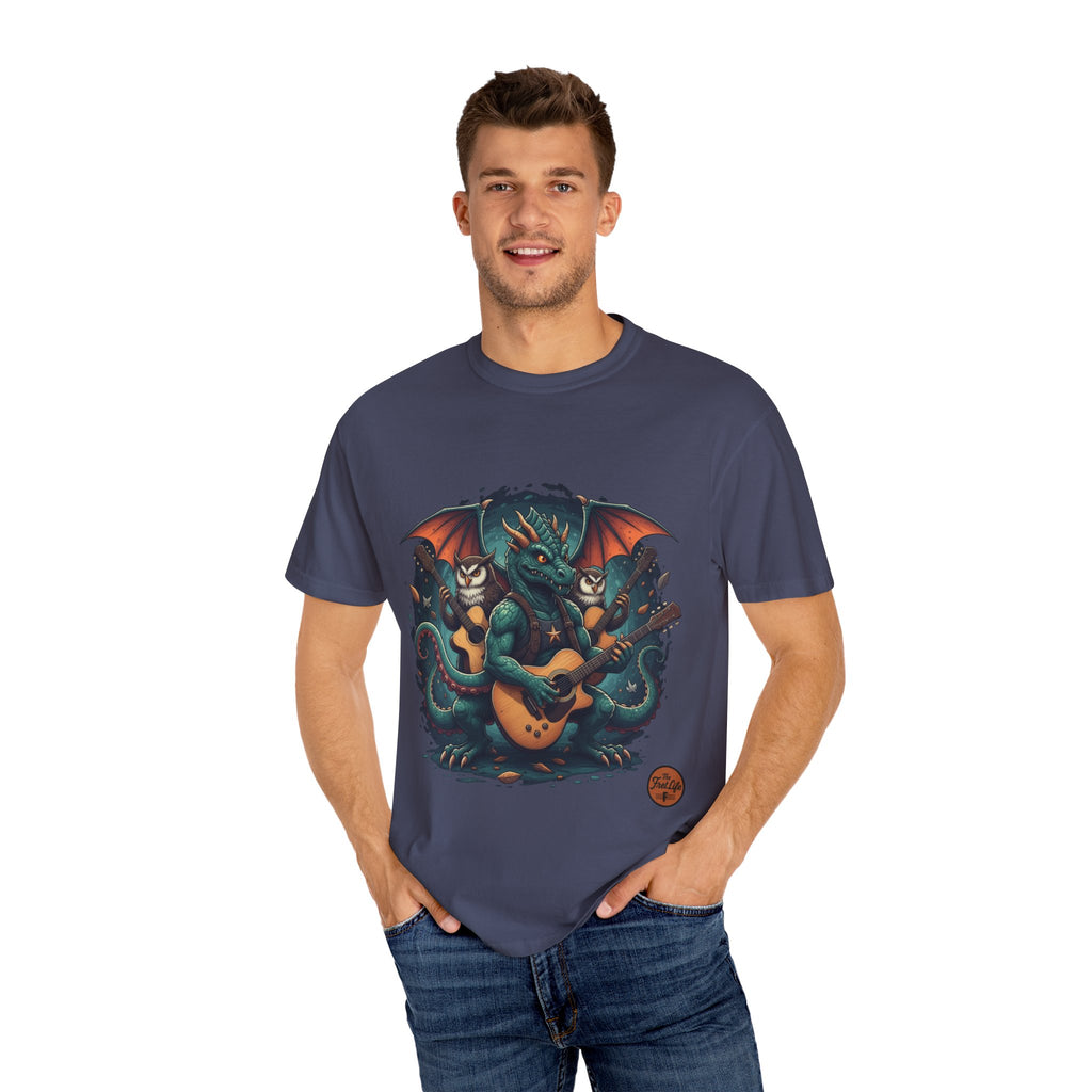 Dragon's Chord: Epic Guitar Tee
