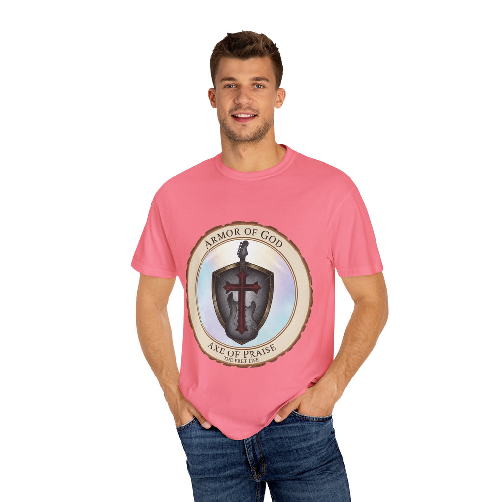 Armor of God T-Shirt | Ephesians 6 Christian Guitarist Tee