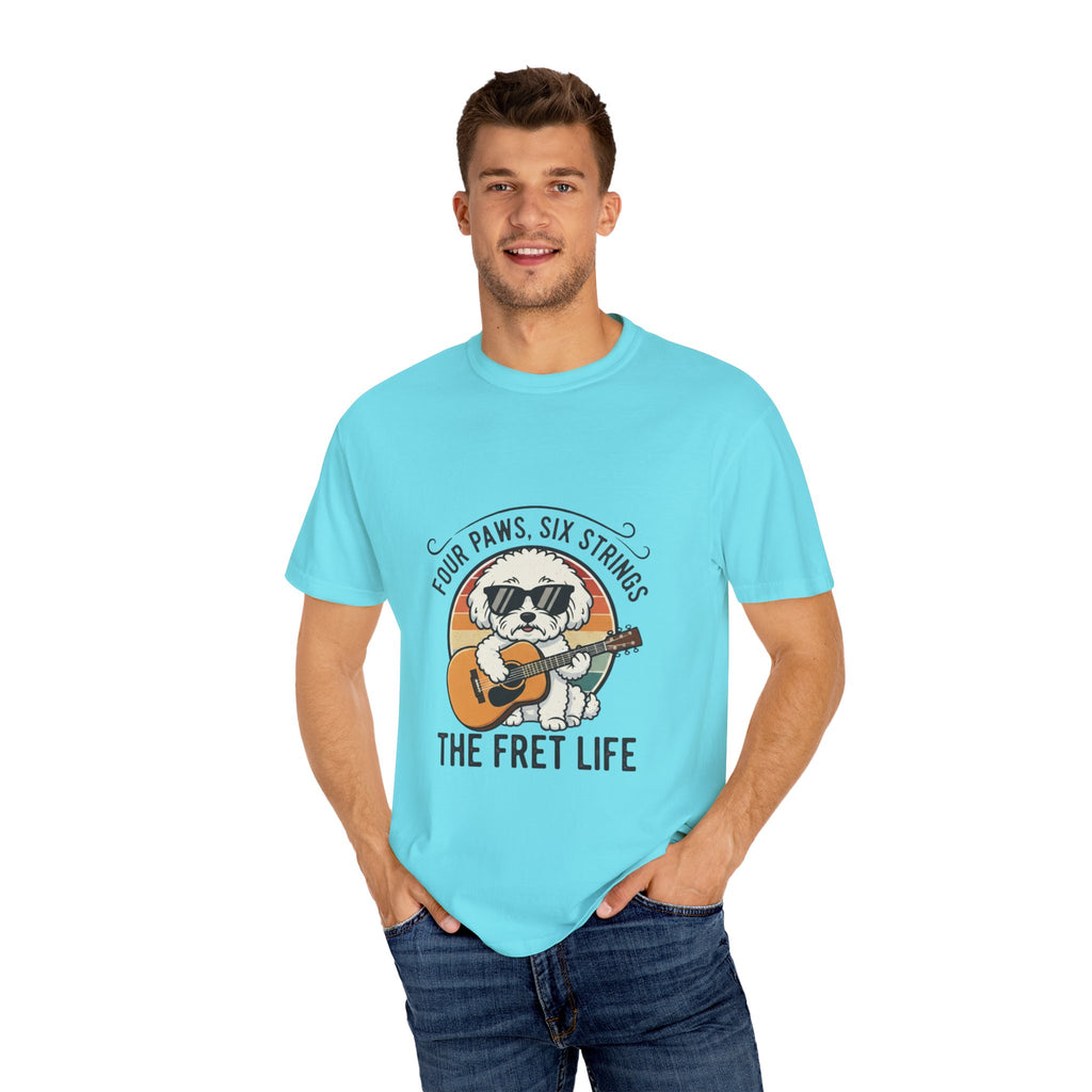 Four Paws, Six Strings: The Dog House Blues Tee