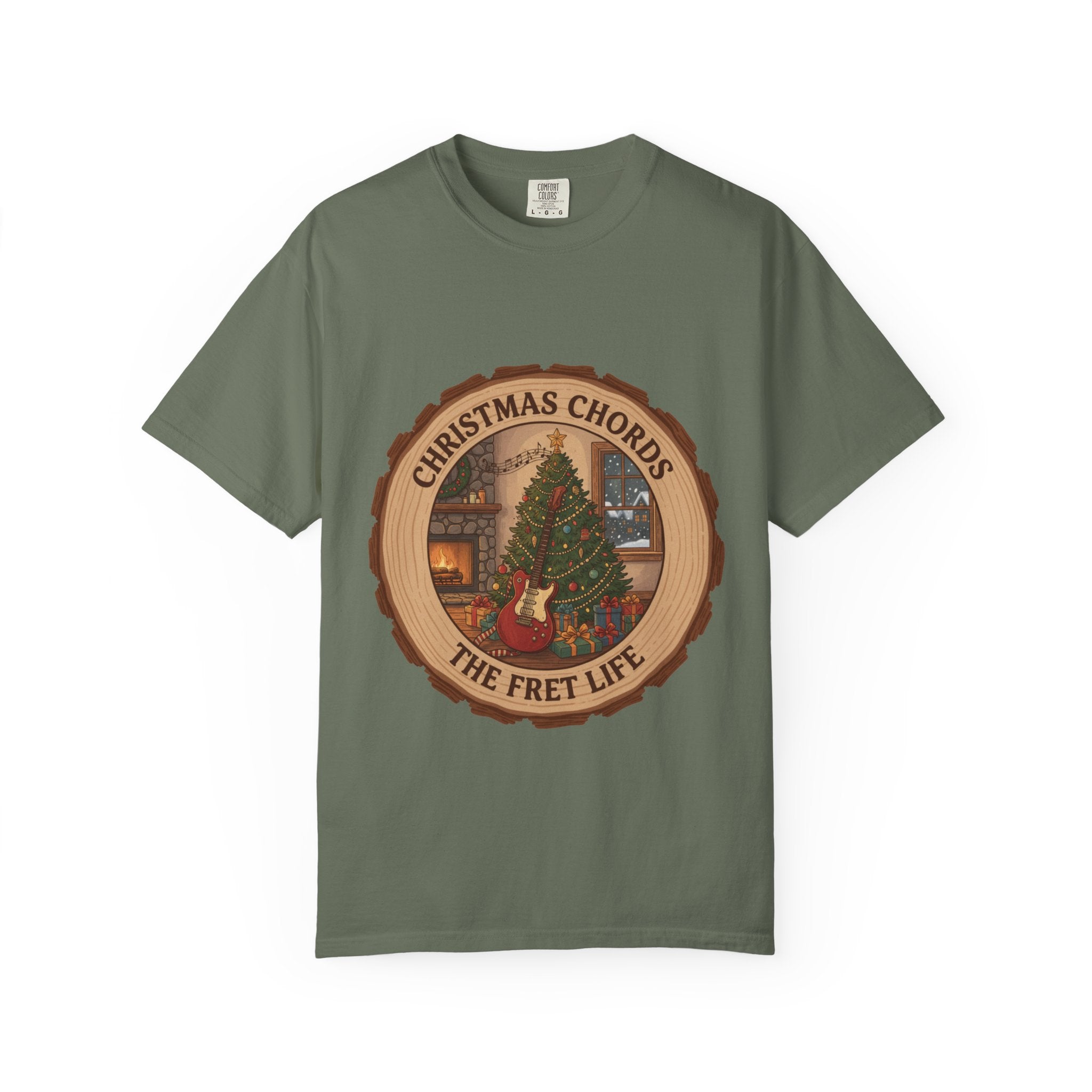 Christmas Chords T-Shirt | Holiday Music Guitar Tee
