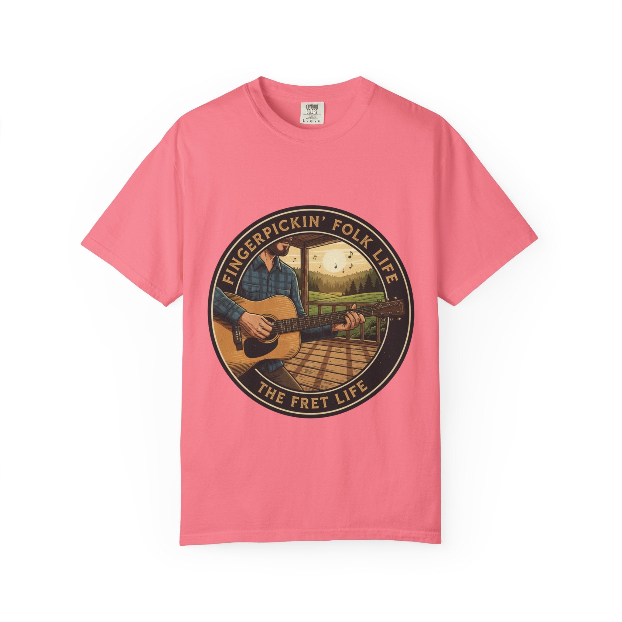 Fingerpickin' Folk Life: Porch & Sunset Acoustic Tee