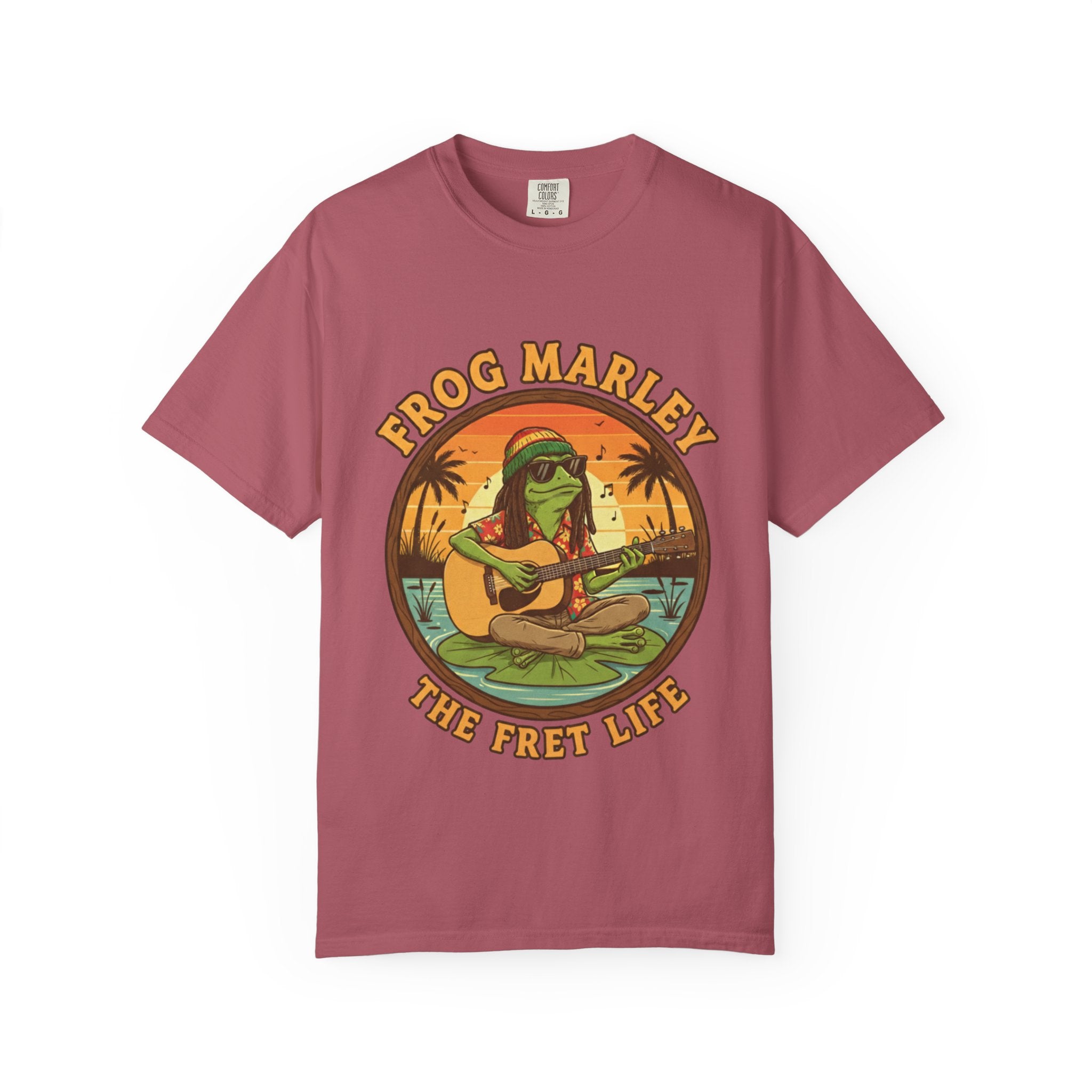 Frog Marley: Reggae Ribbit Rhythms Fret Life Tee
