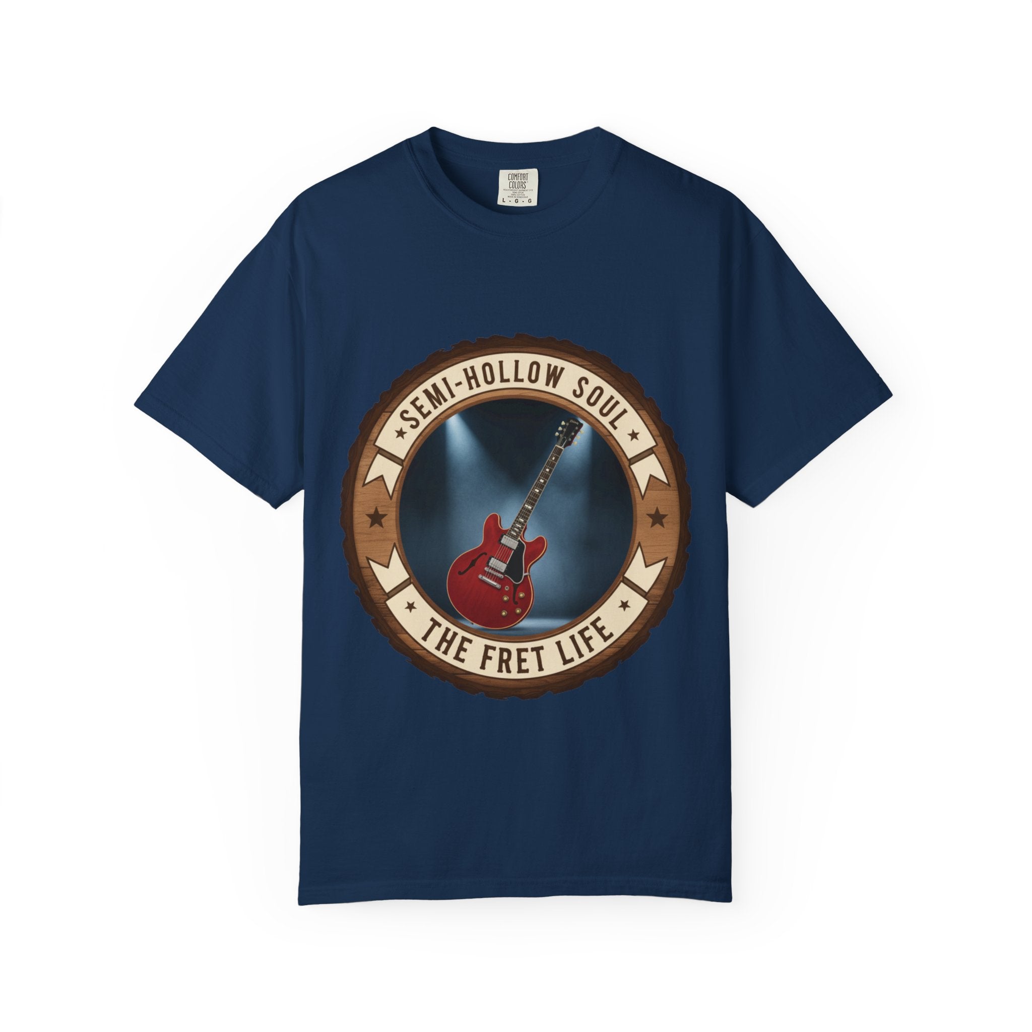 Semi-Hollow Soul Tee | Gibson ES-335 Blues Jazz Guitar Shirt