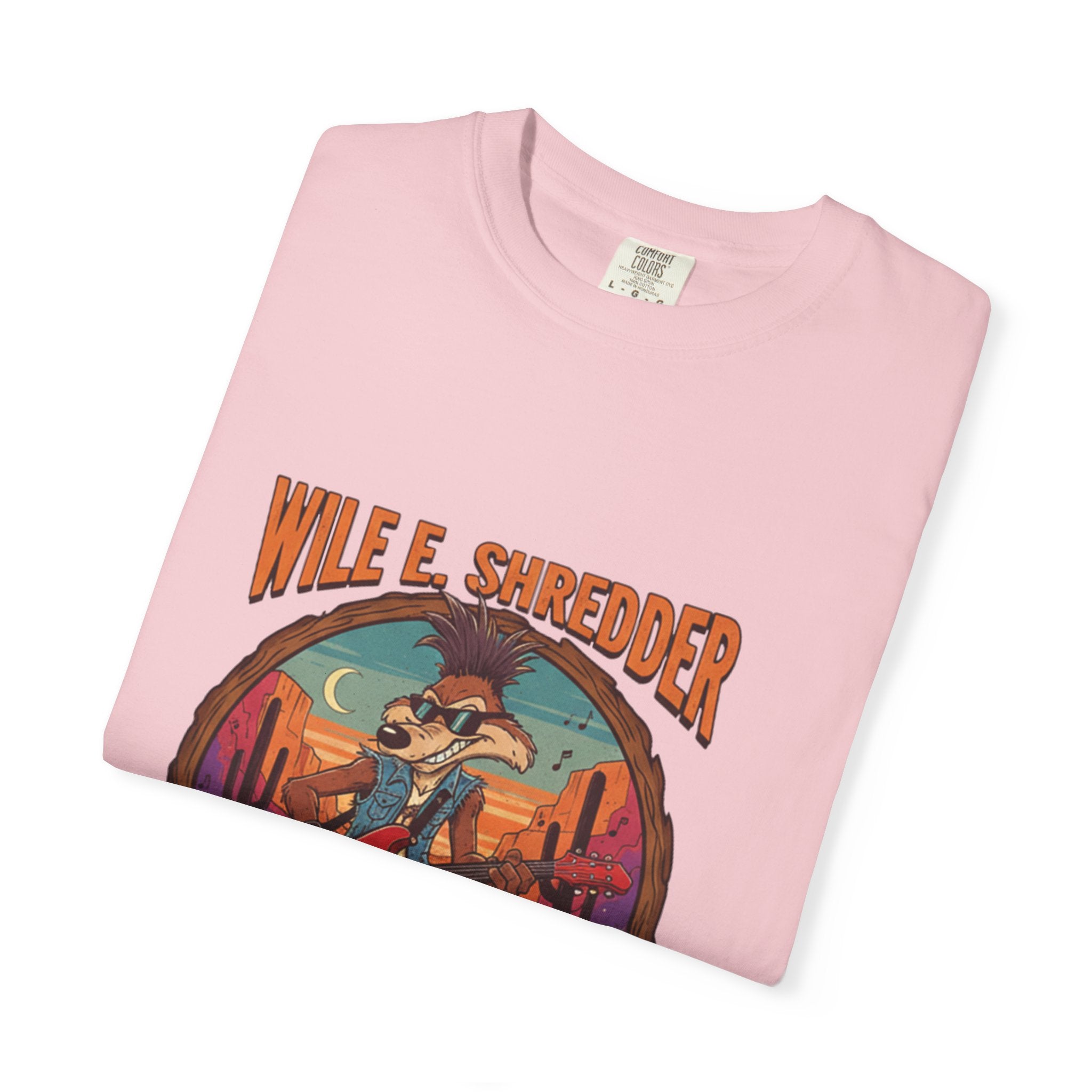 Wile E Shredder Desert Guitar - Graphic T-Shirt