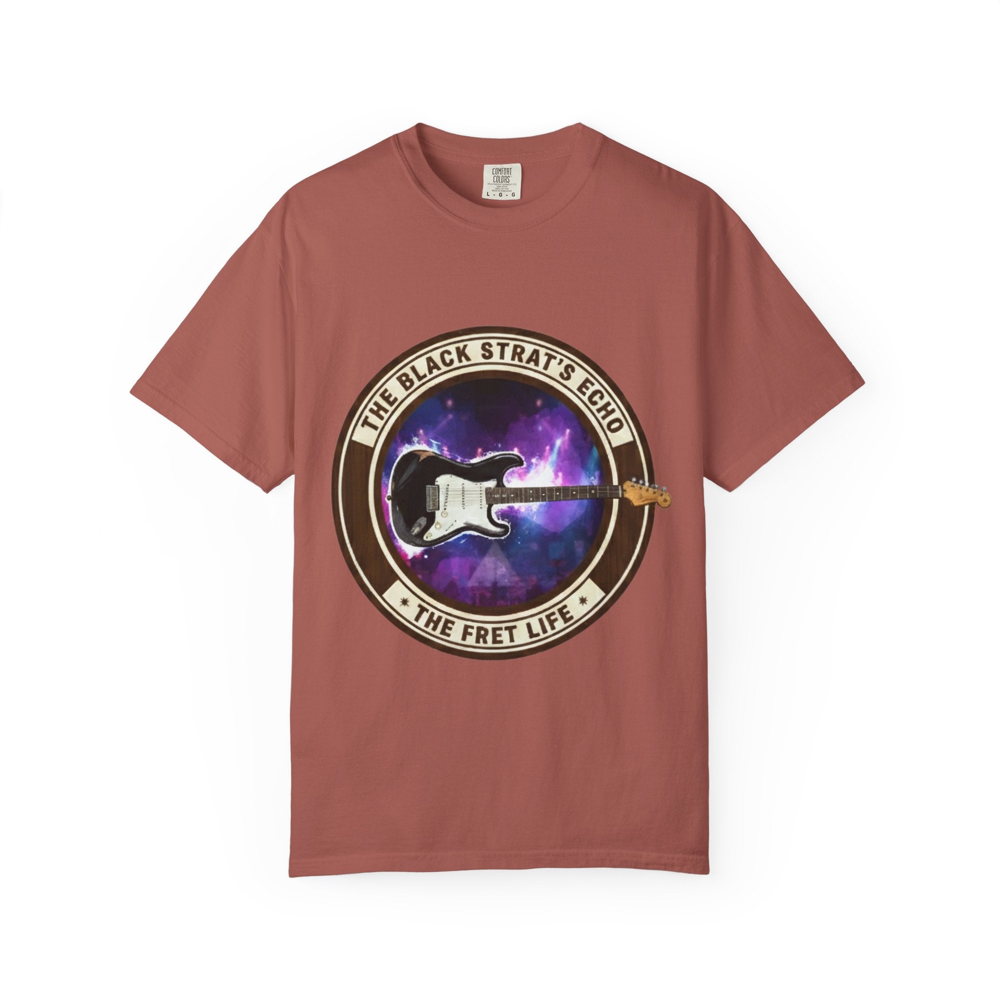 The Black Strat T-Shirt | David Gilmour Pink Floyd Guitar Legend Tee
