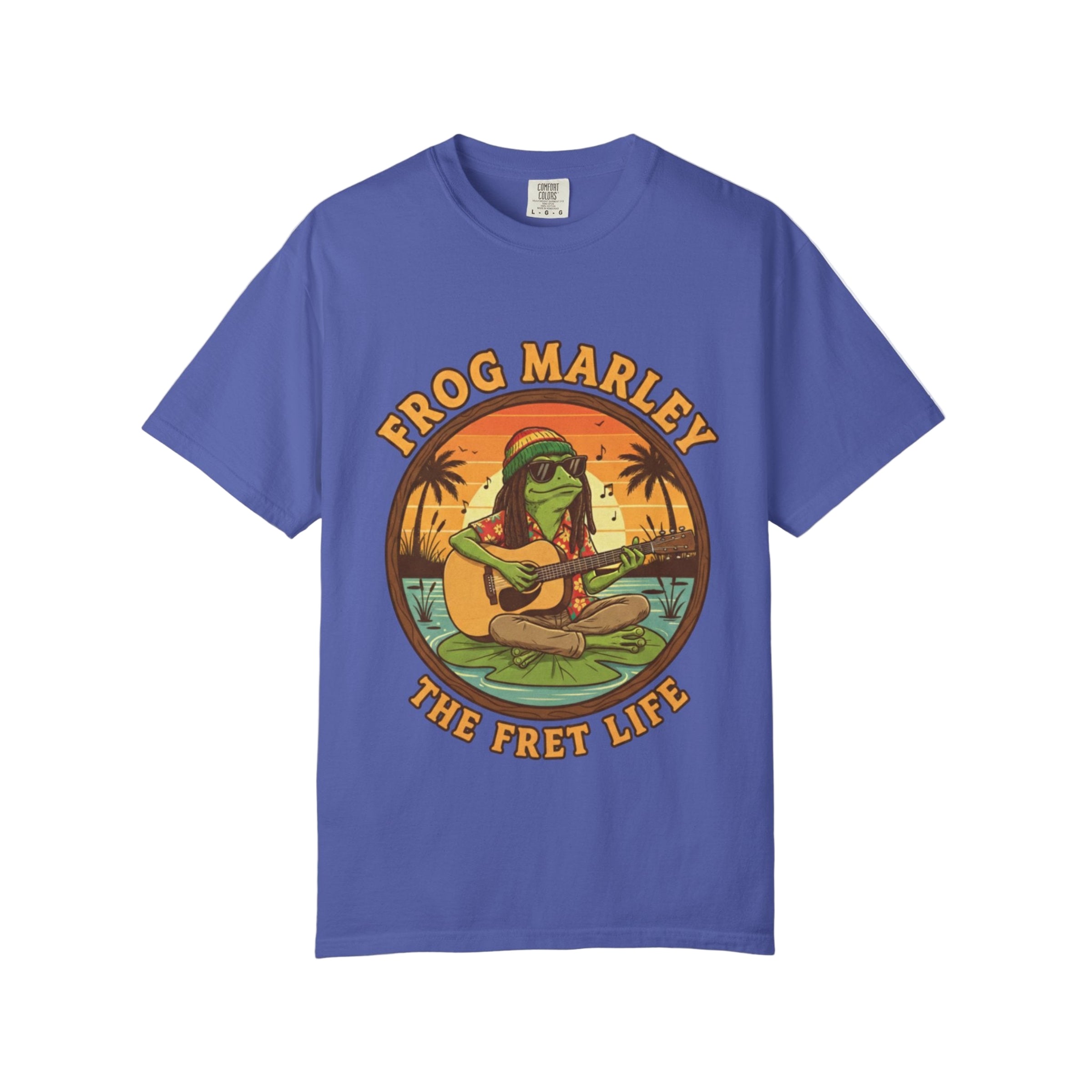 Frog Marley: Reggae Ribbit Rhythms Fret Life Tee