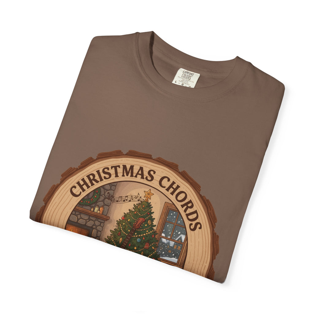 Christmas Chords T-Shirt | Holiday Music Guitar Tee