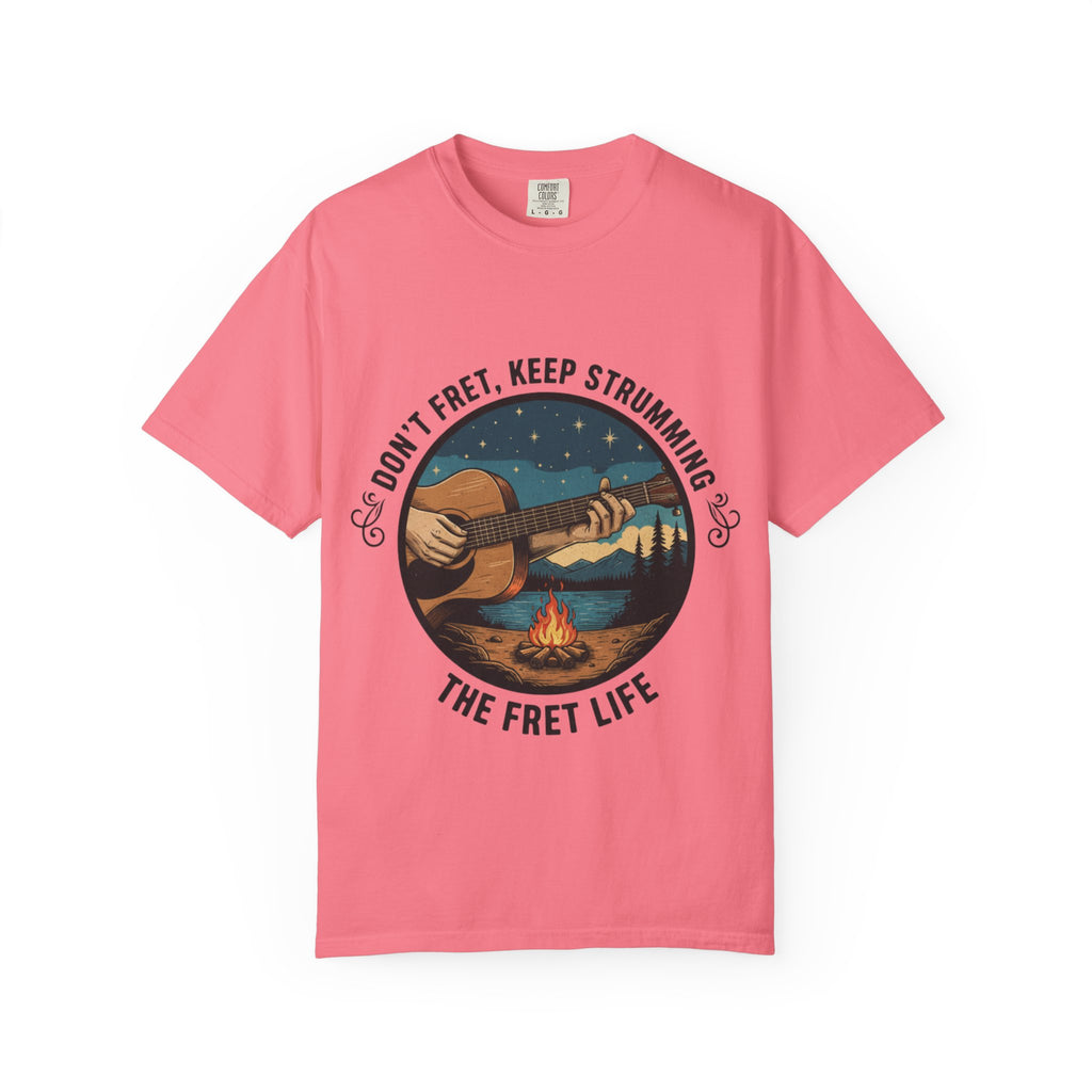 Don't Fret, Keep Strumming: Campfire Tee