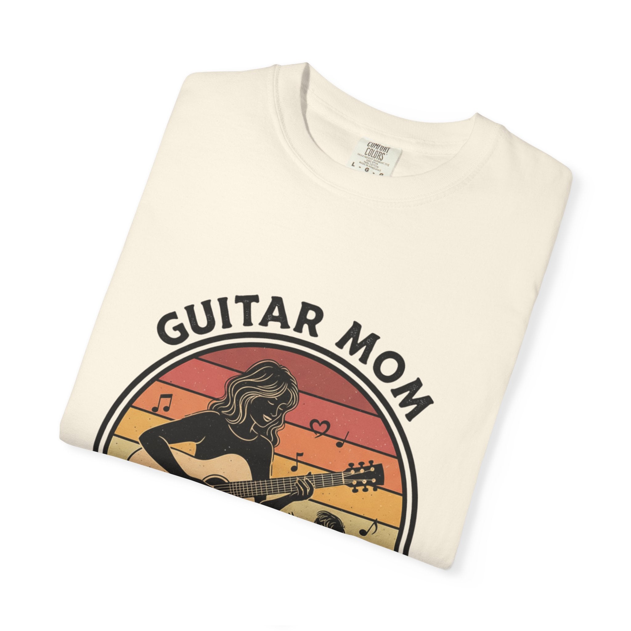 Guitar Mom: The Fret Life Acoustic Silhouette Tee