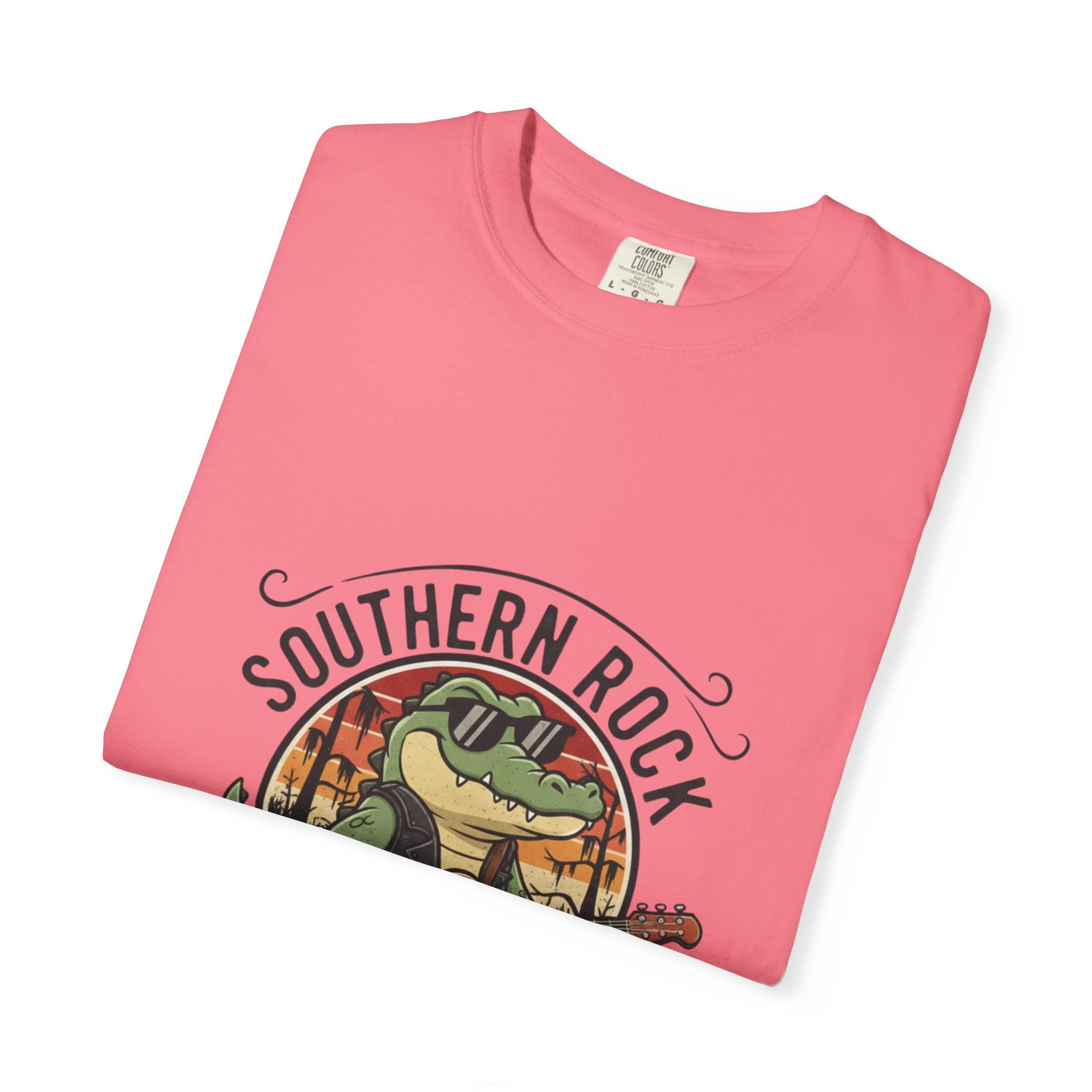 Southern Rock Gator: The Fret Life Swamp Jam Tee