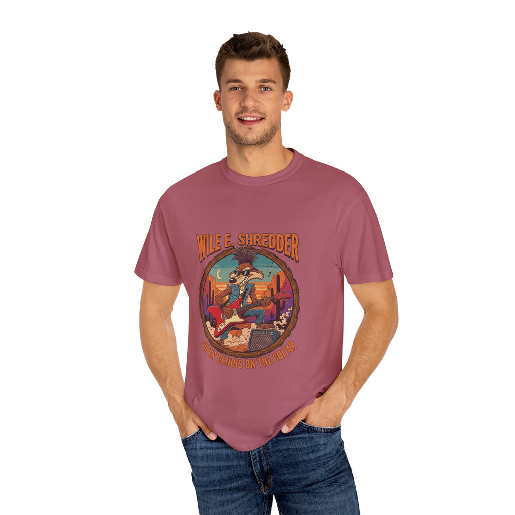 Wile E Shredder Desert Guitar - Graphic T-Shirt