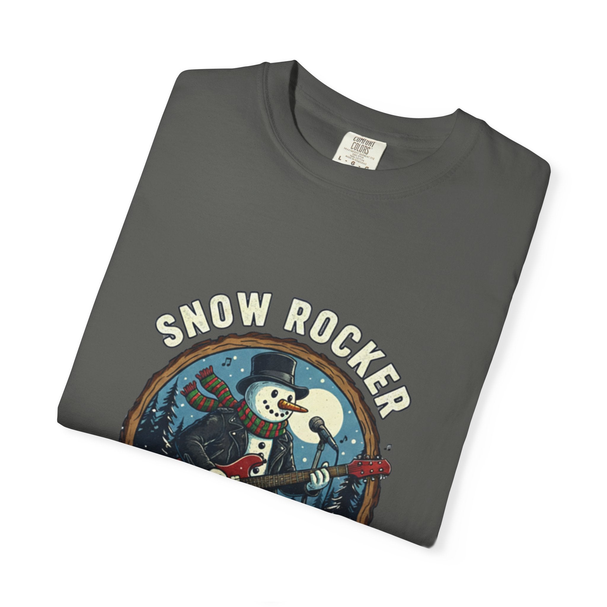 Snow Rocker: Frosty's Fret Life Winter Jam Tee
