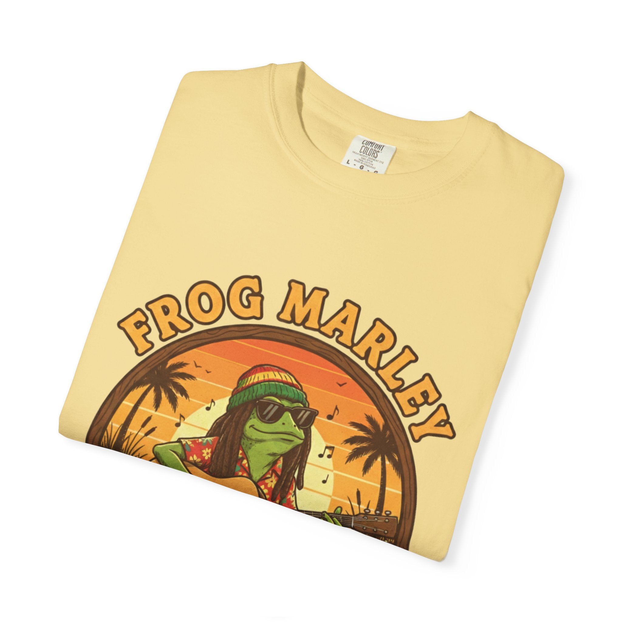 Frog Marley: Reggae Ribbit Rhythms Fret Life Tee