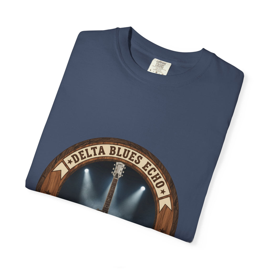 Delta Blues Echo Tee | Resonator Guitar Slide Player Shirt