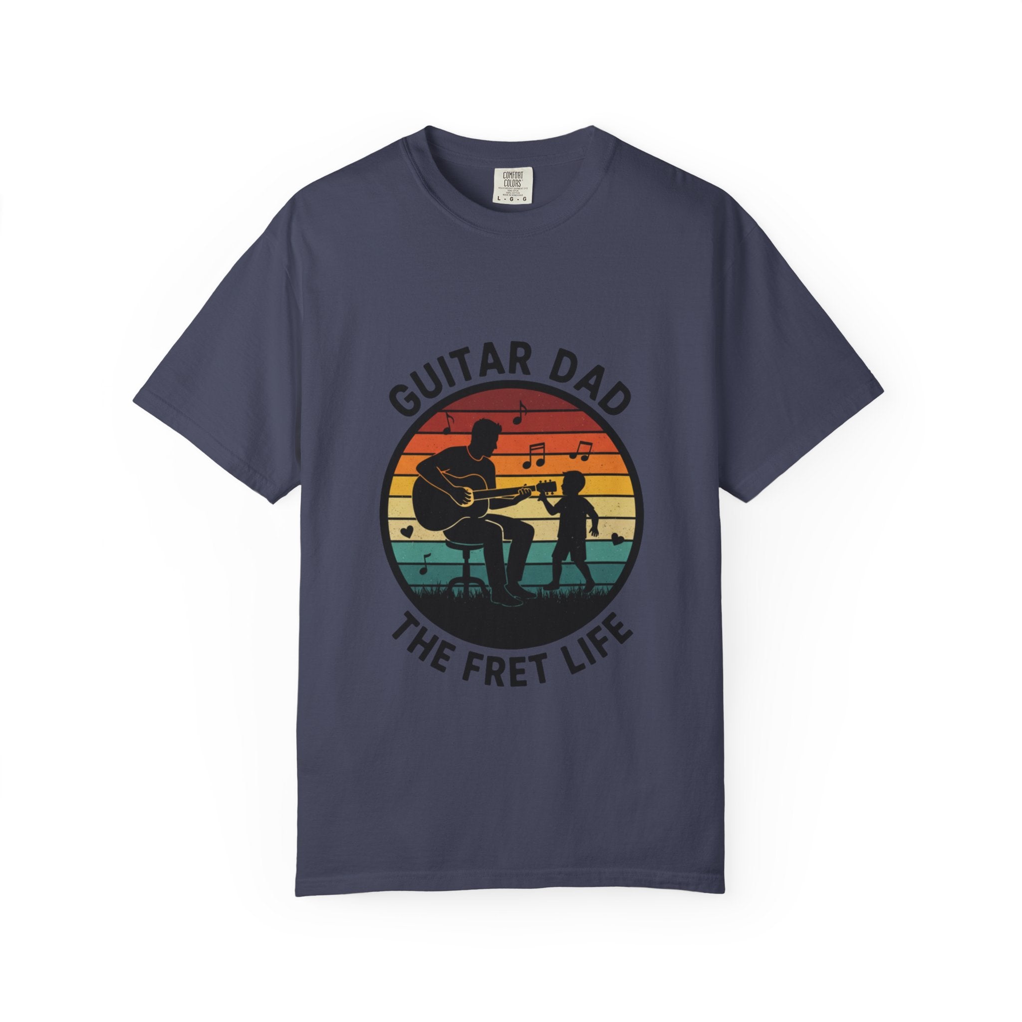 Guitar Dad: The Fret Life Silhouetted Tee